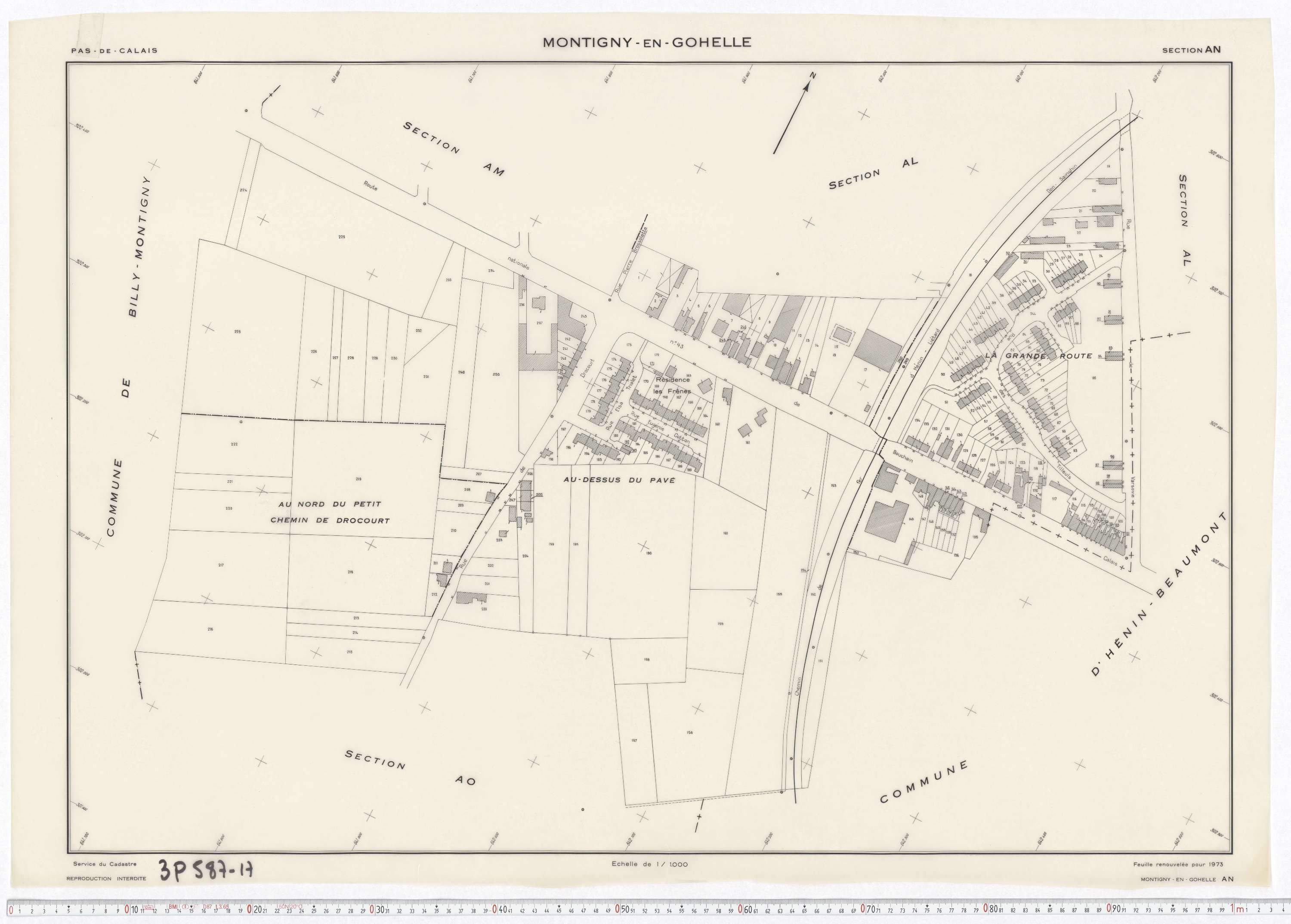 Montigny-en-Gohelle - Section AN.