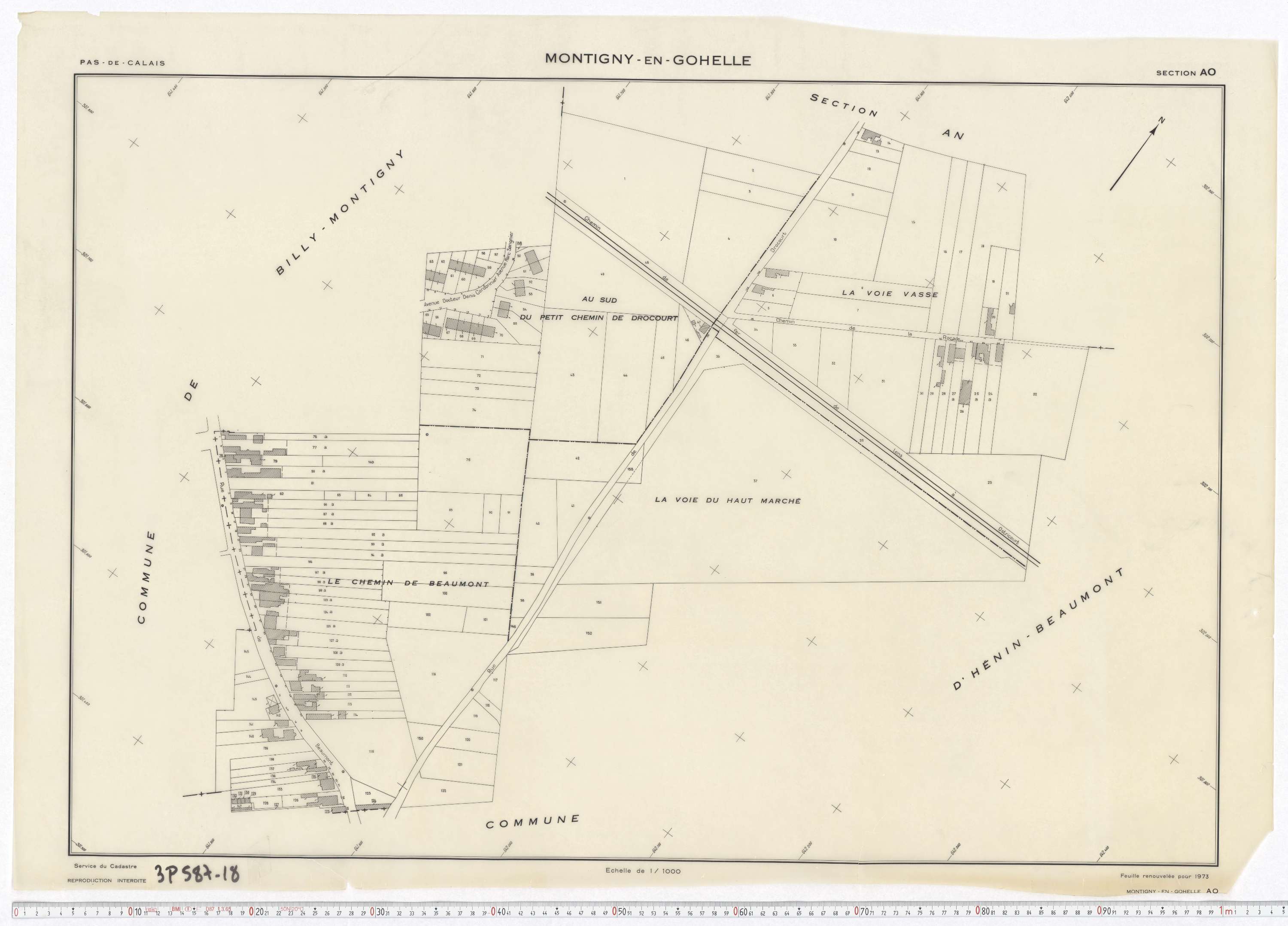 Montigny-en-Gohelle - Section AO.