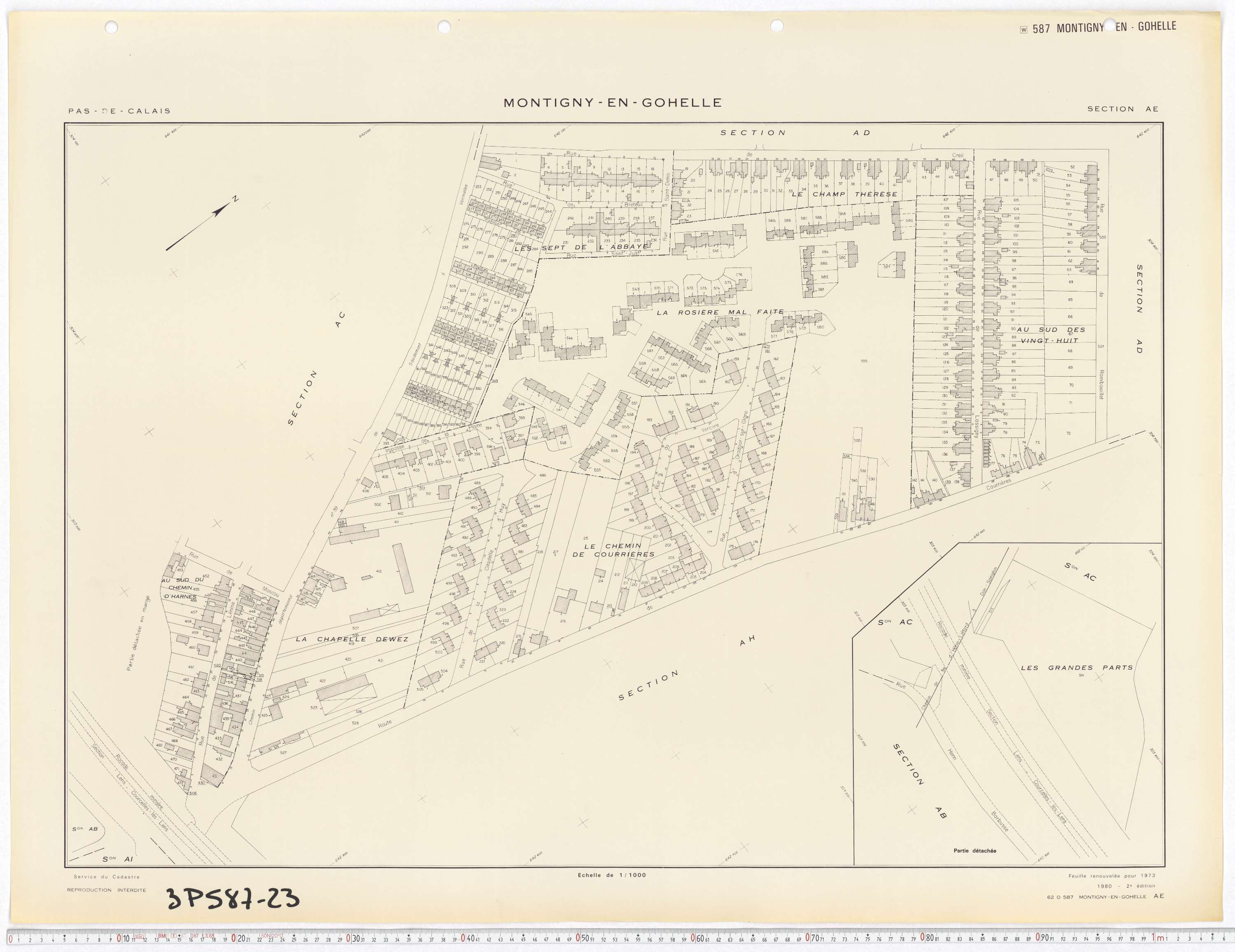 Montigny-en-Gohelle - Section AE.