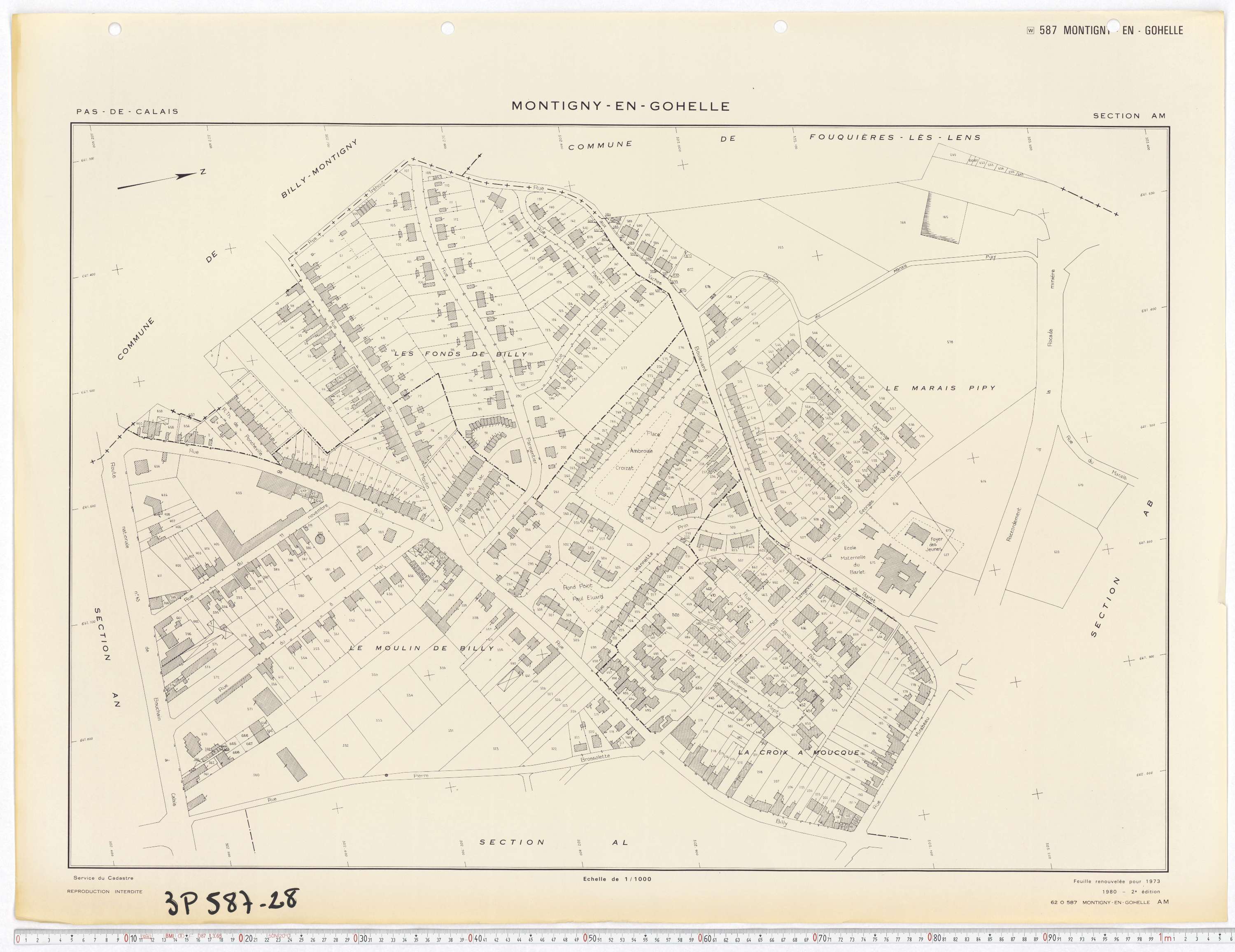 Montigny-en-Gohelle - Section AM.
