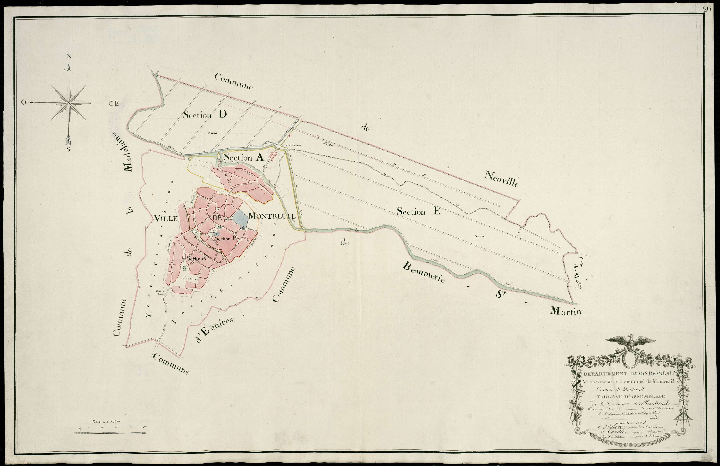 Montreuil - Tableau d'assemblage