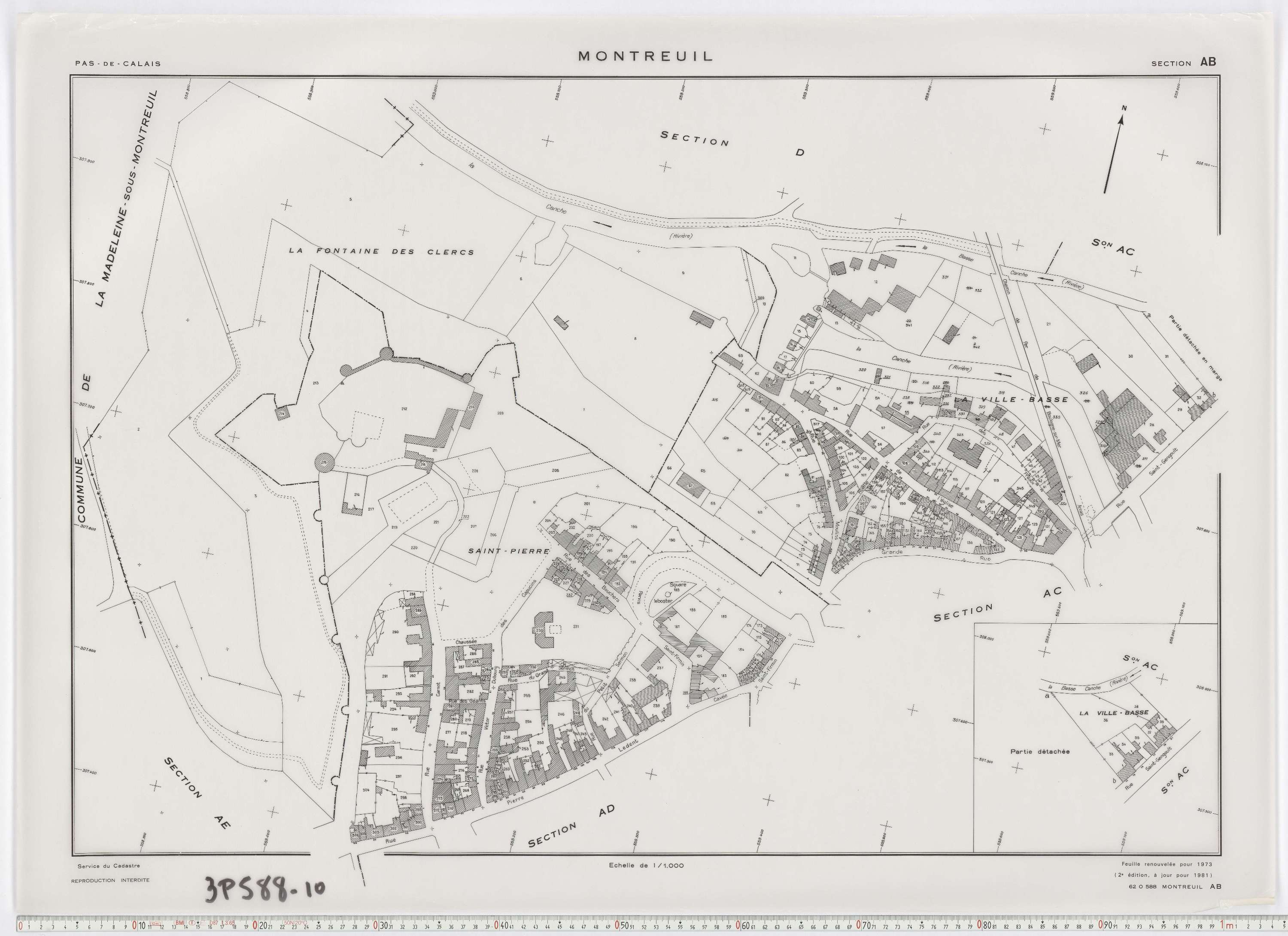 Montreuil - Section AB.