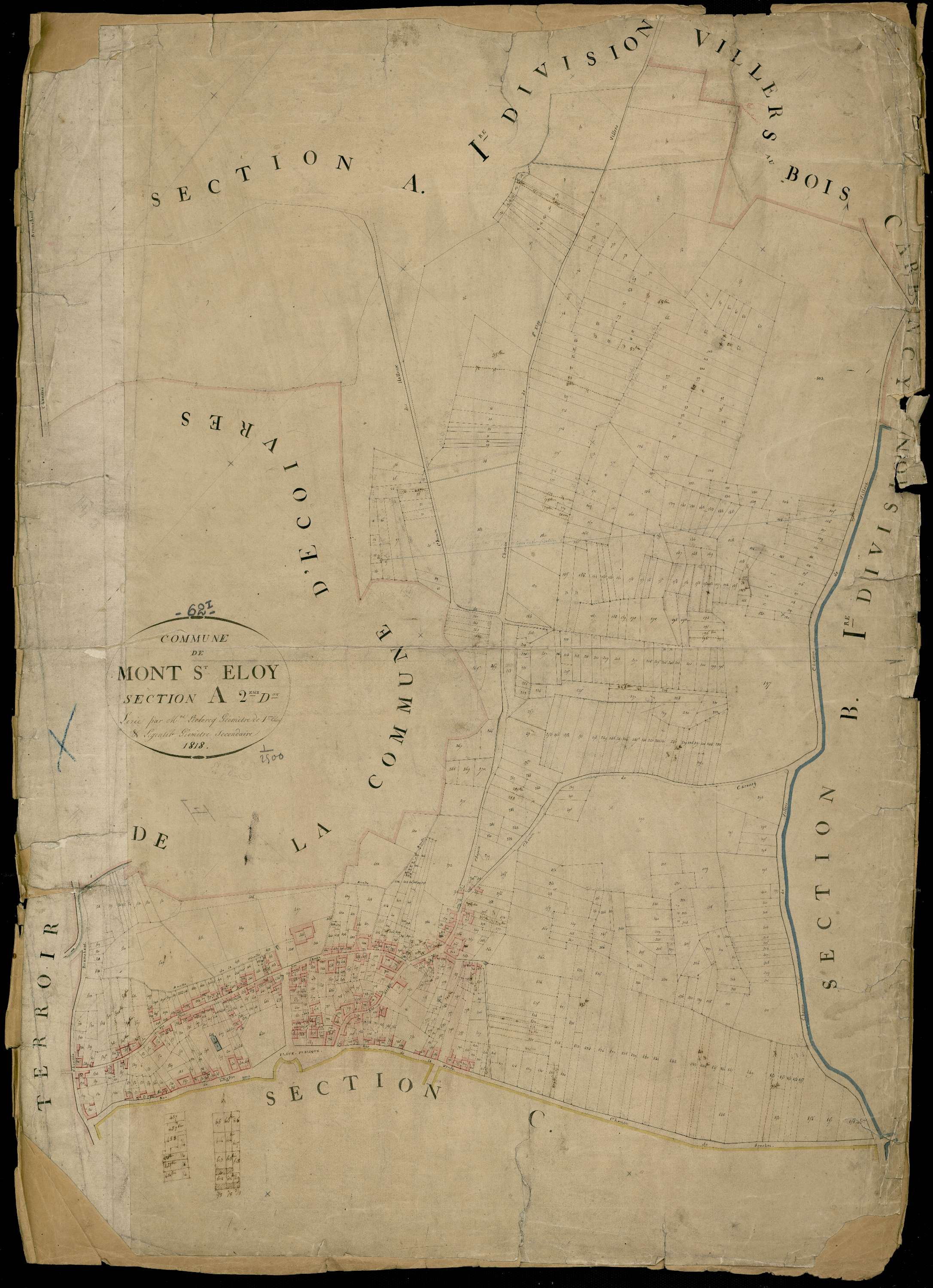Mont-Saint-Éloi - Section A, 2e feuille