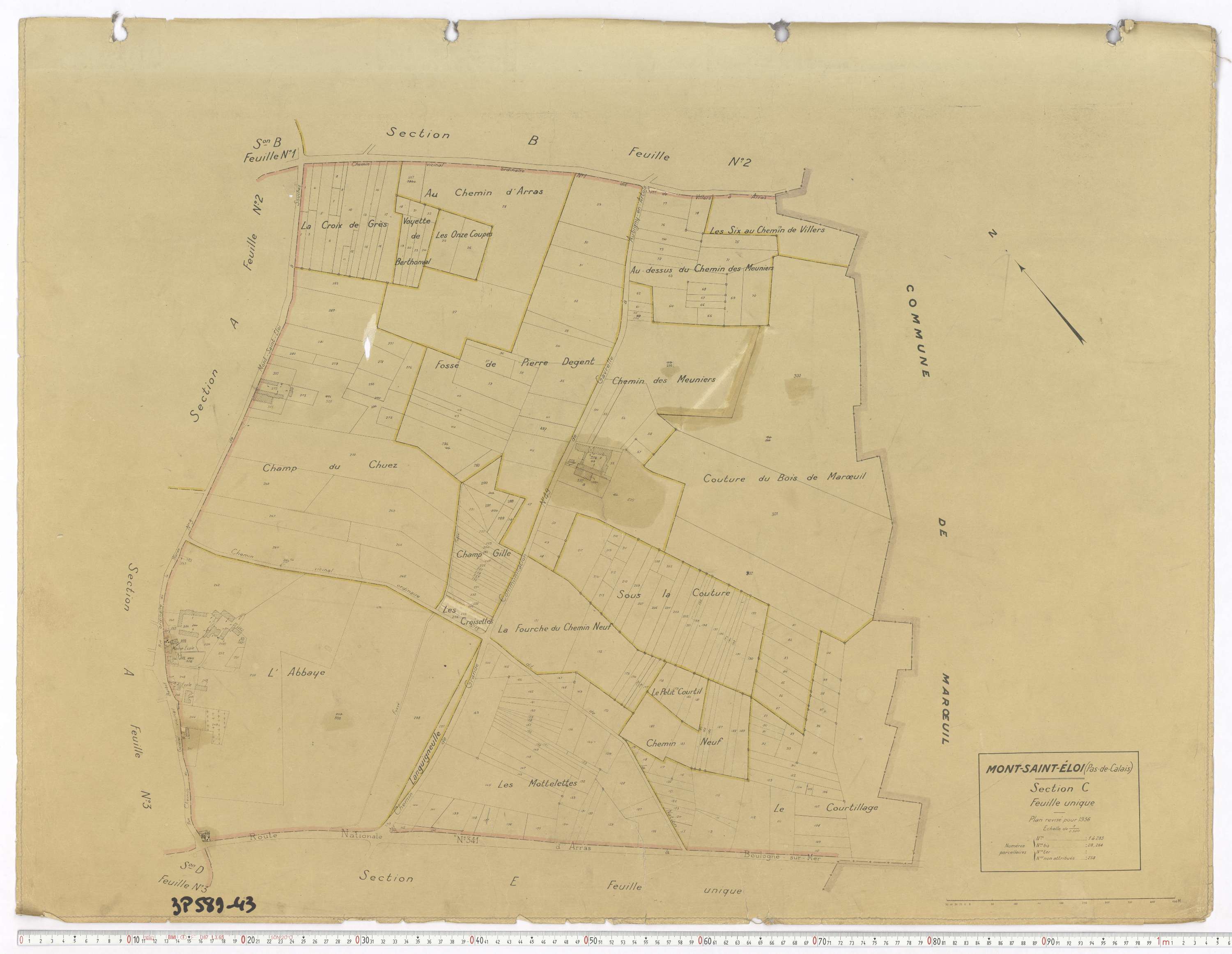 Mont-Saint-Éloi - Section C.