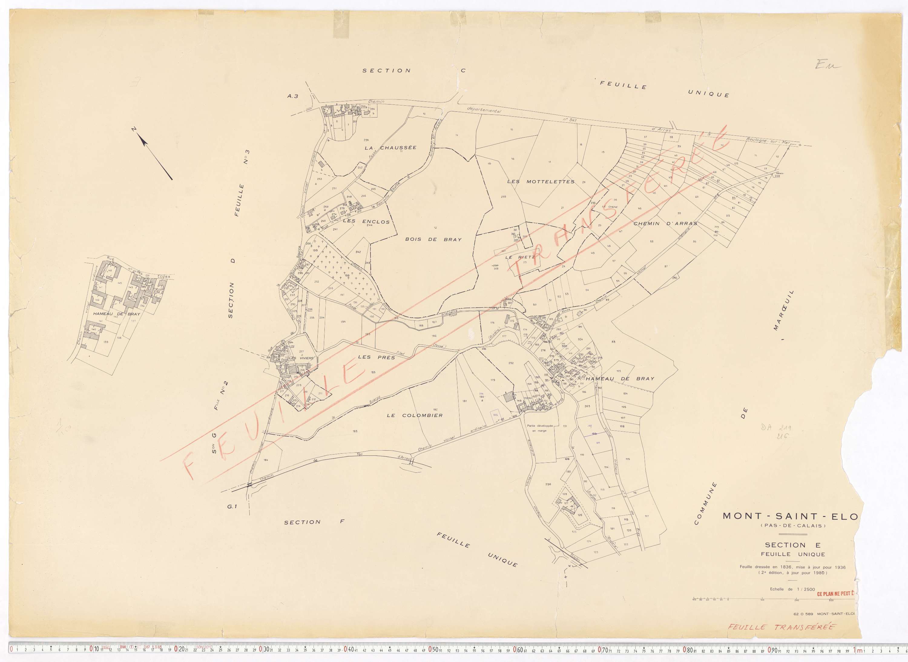 Mont-Saint-Éloi - Section E.