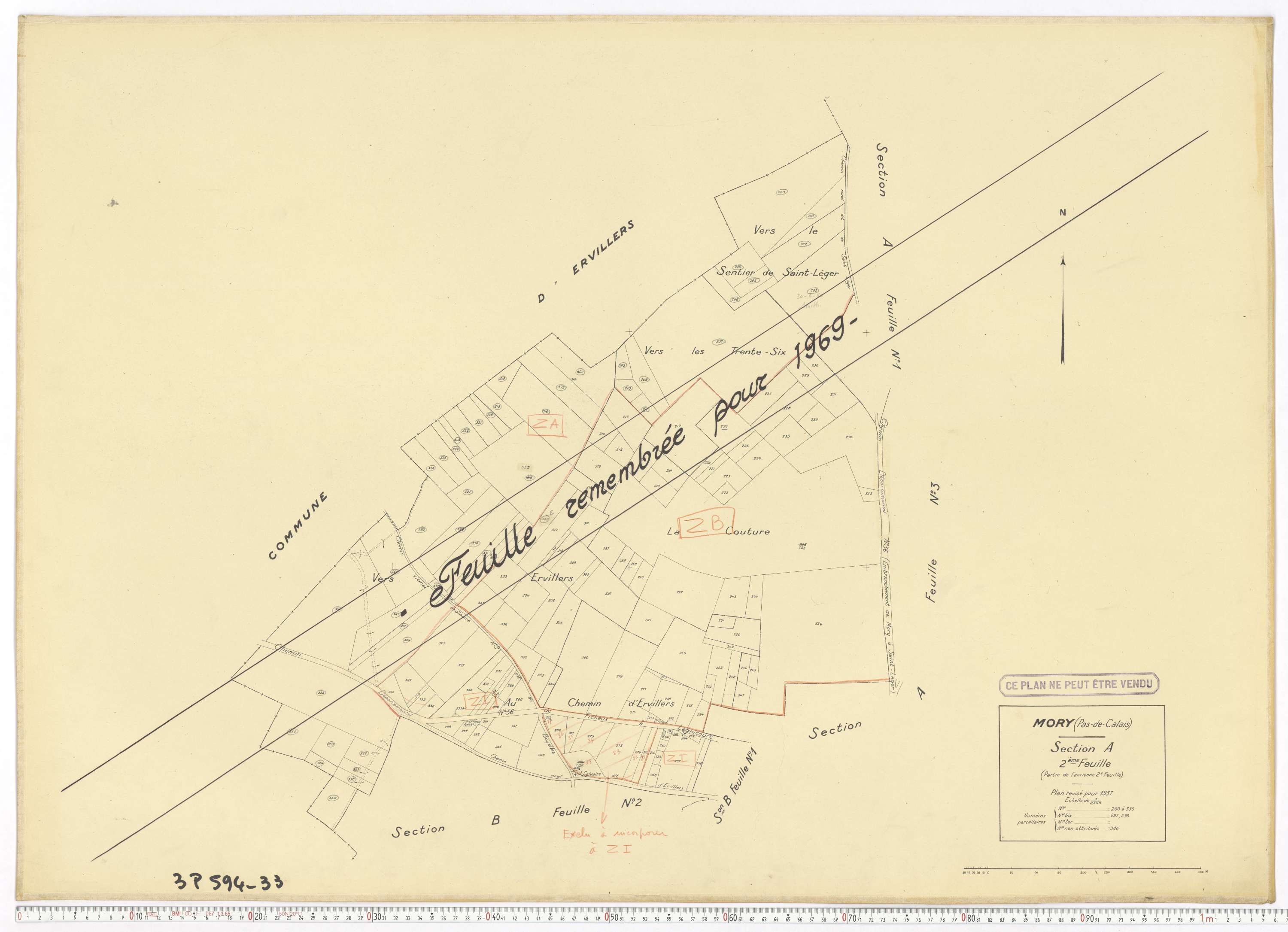 Mory - Section A, feuille 2.