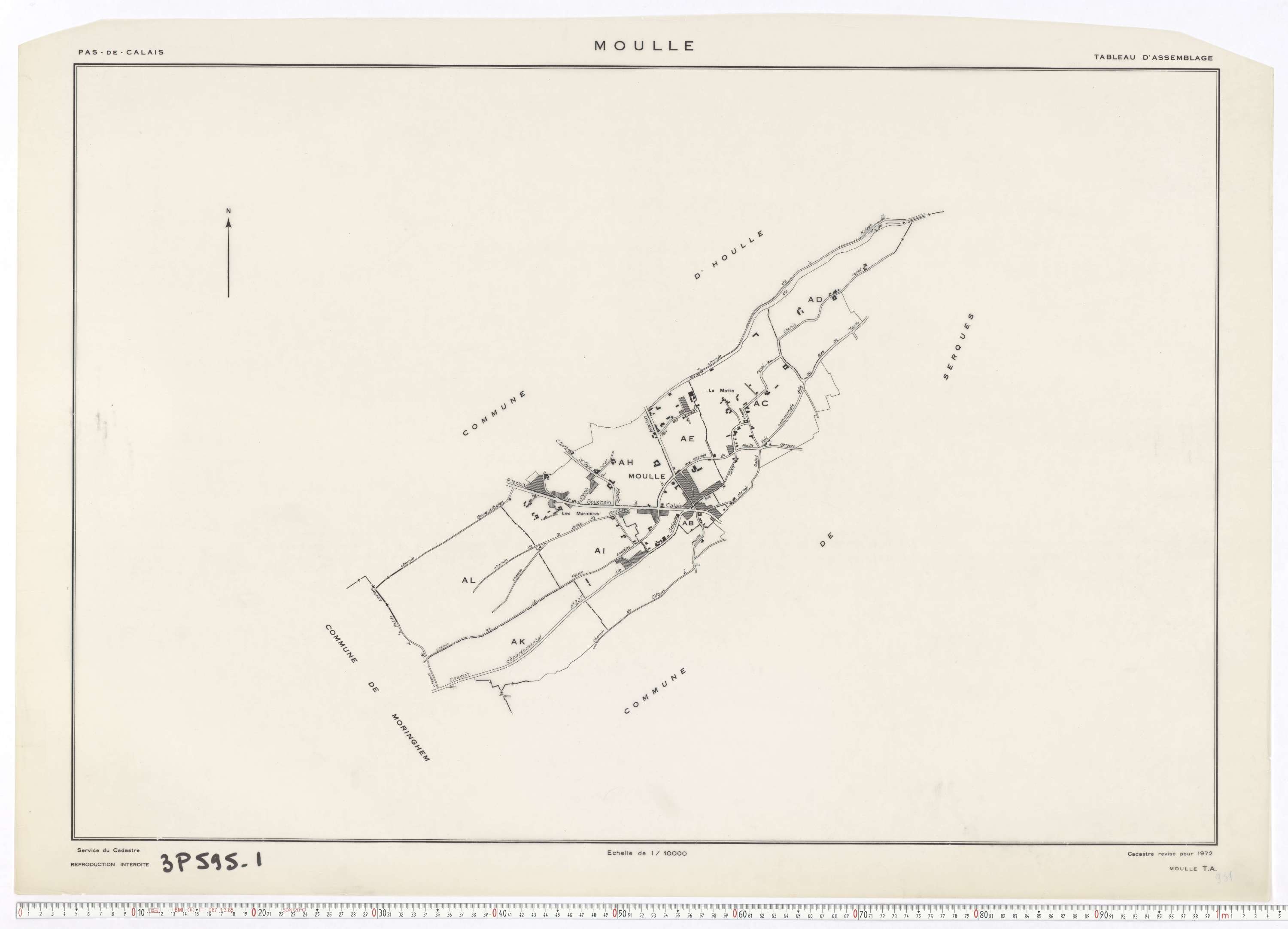 Moulle - Tableau d'assemblage.