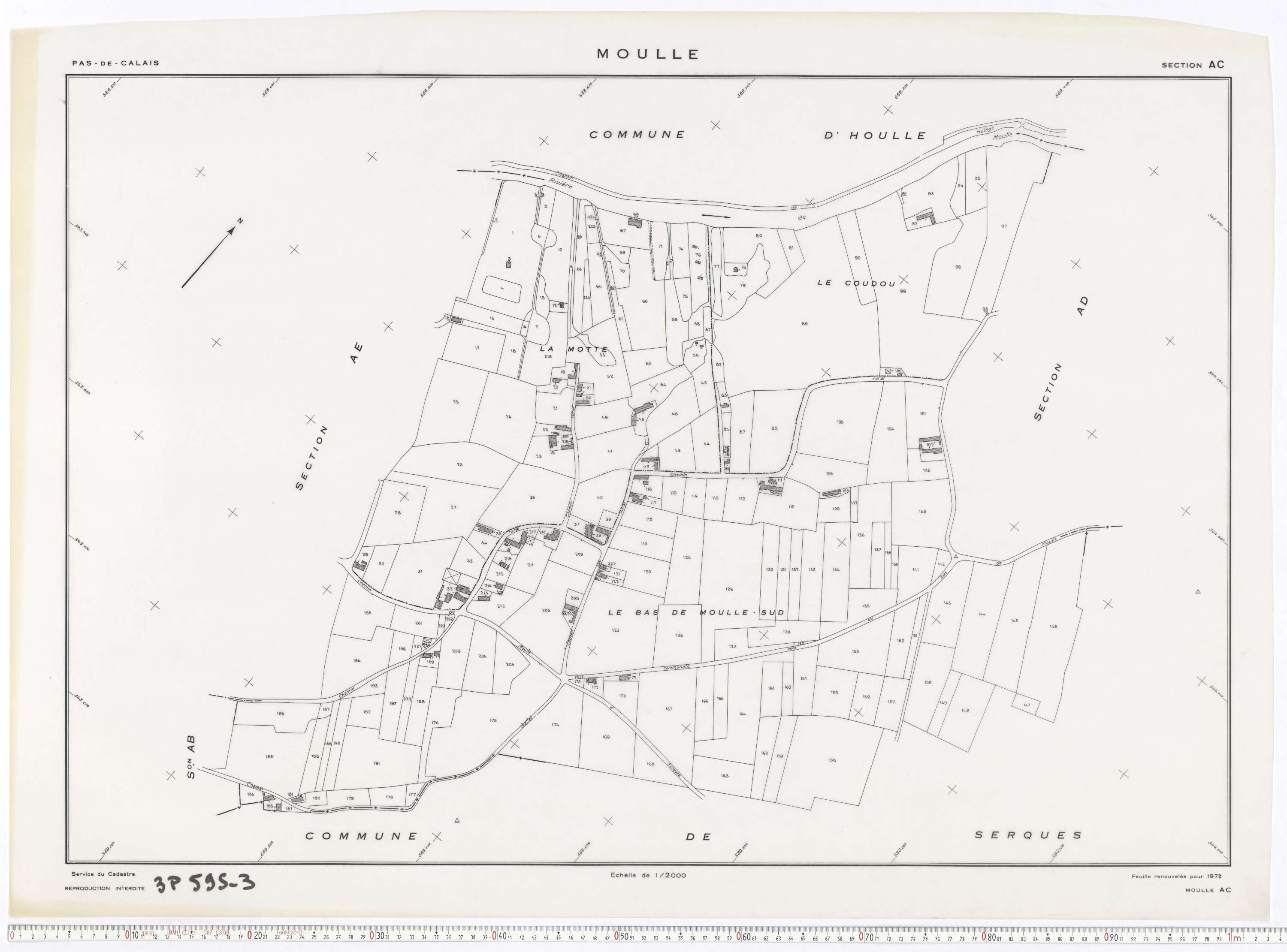 Moulle - Section AC.