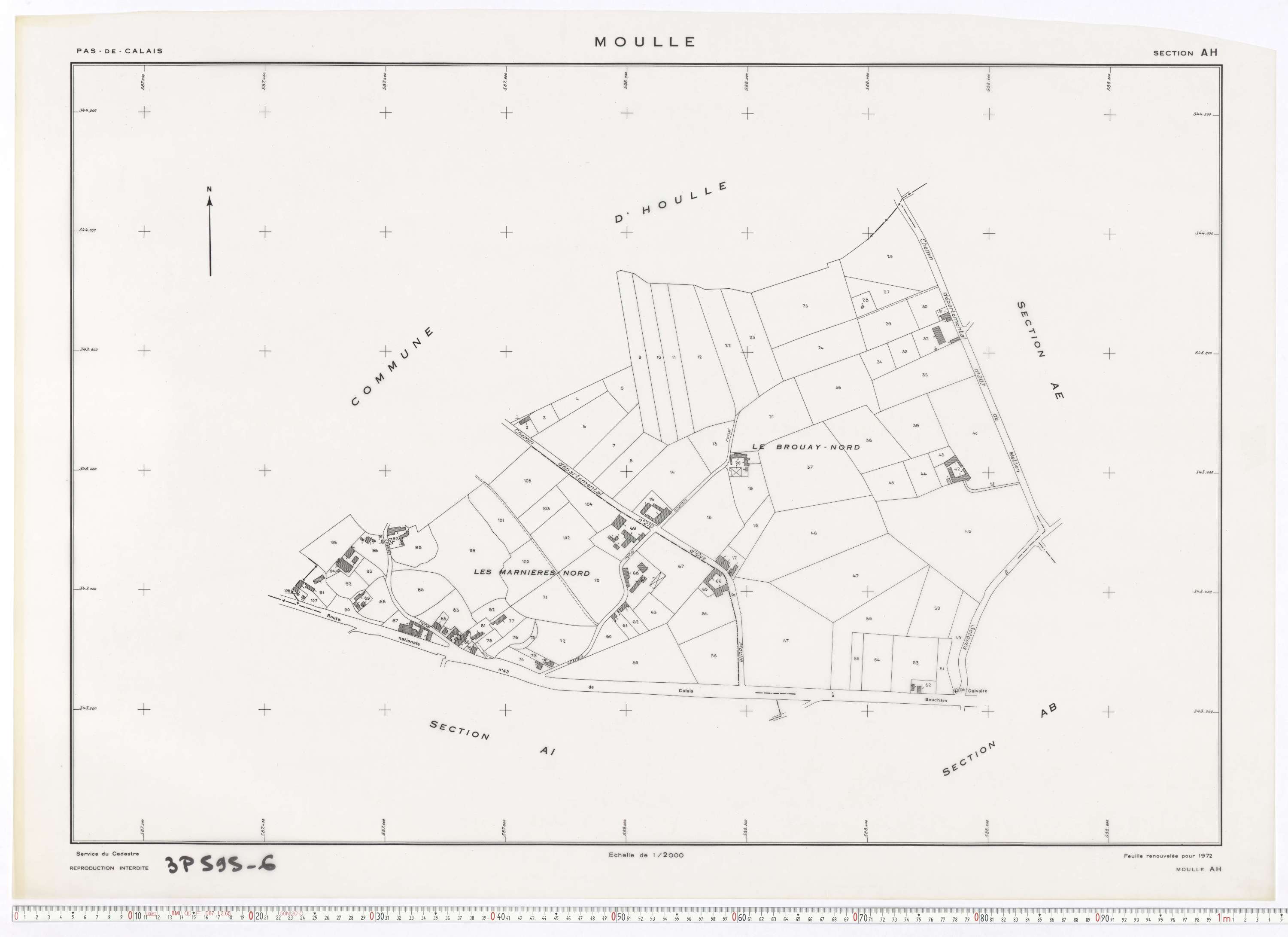 Moulle - Section AH.