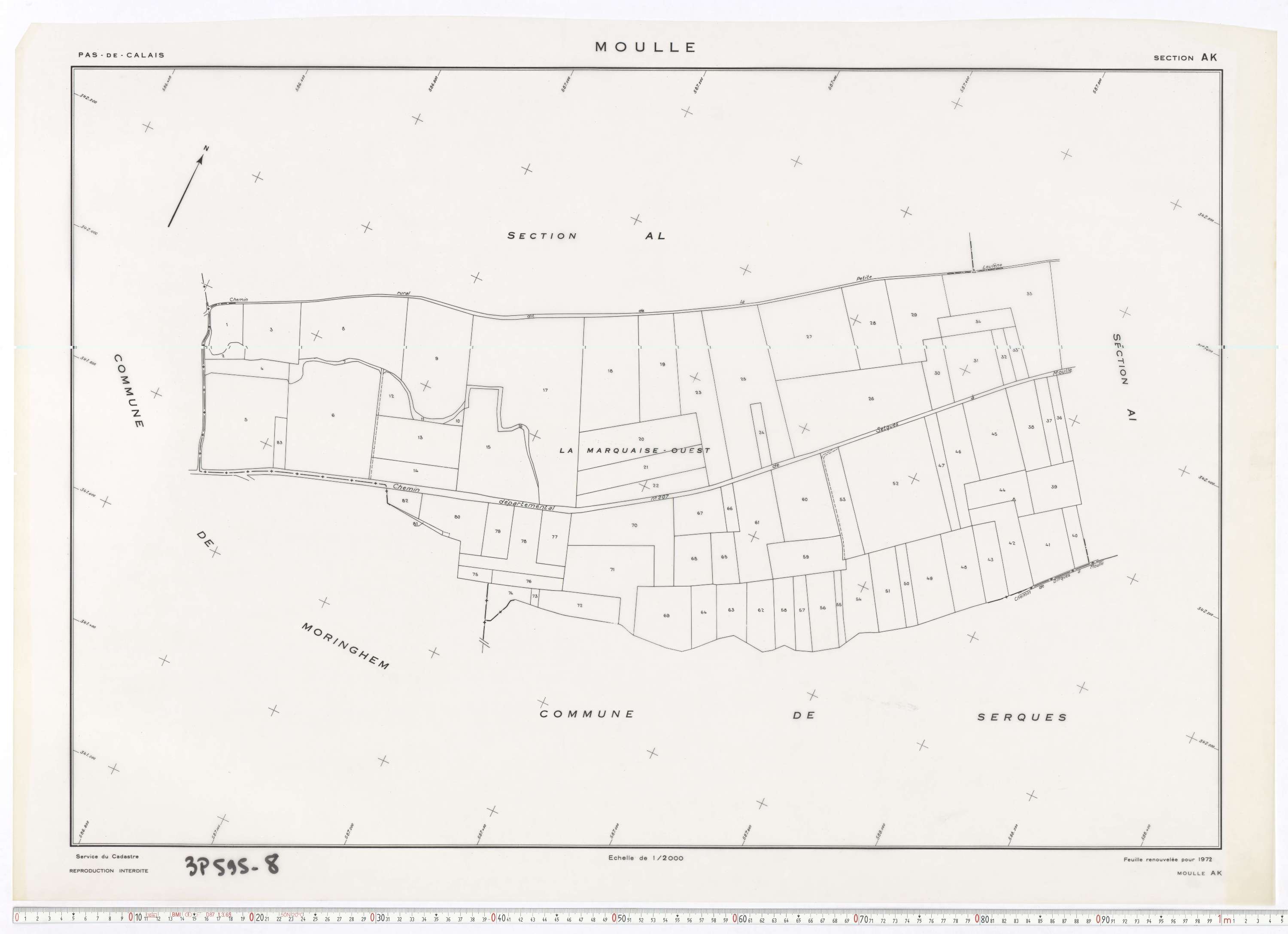 Moulle - Section AK.