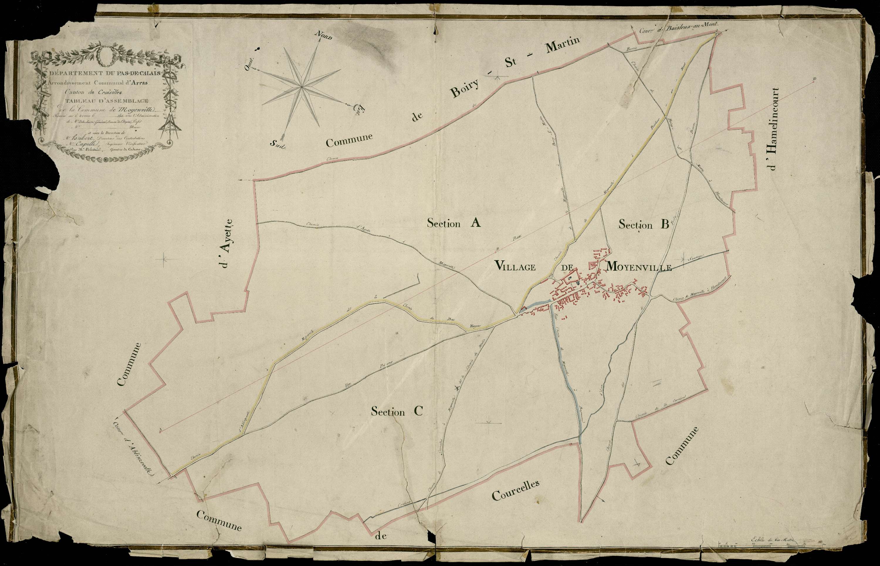 Moyenneville - Tableau d'assemblage