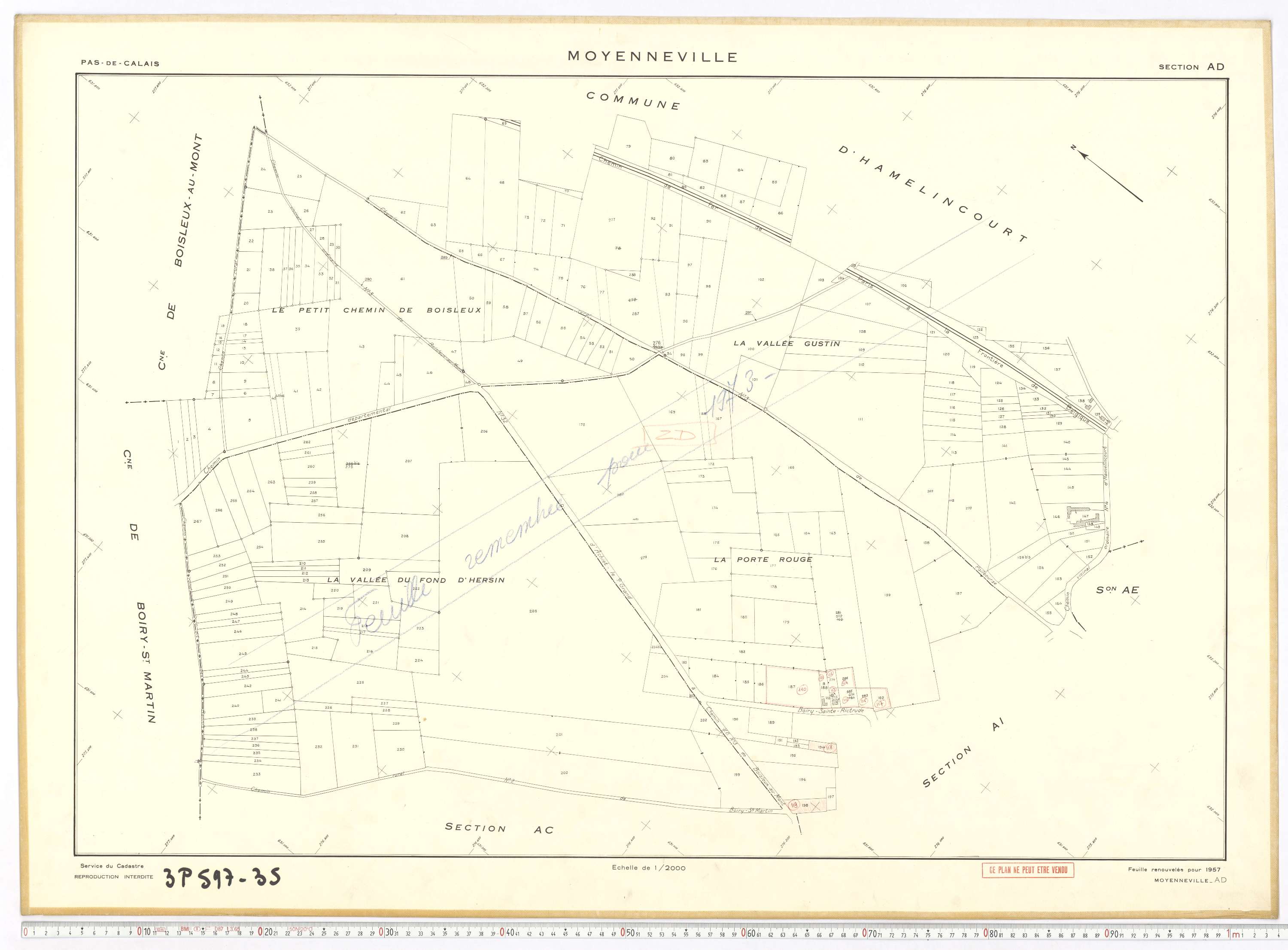 Moyenneville - Section AD.