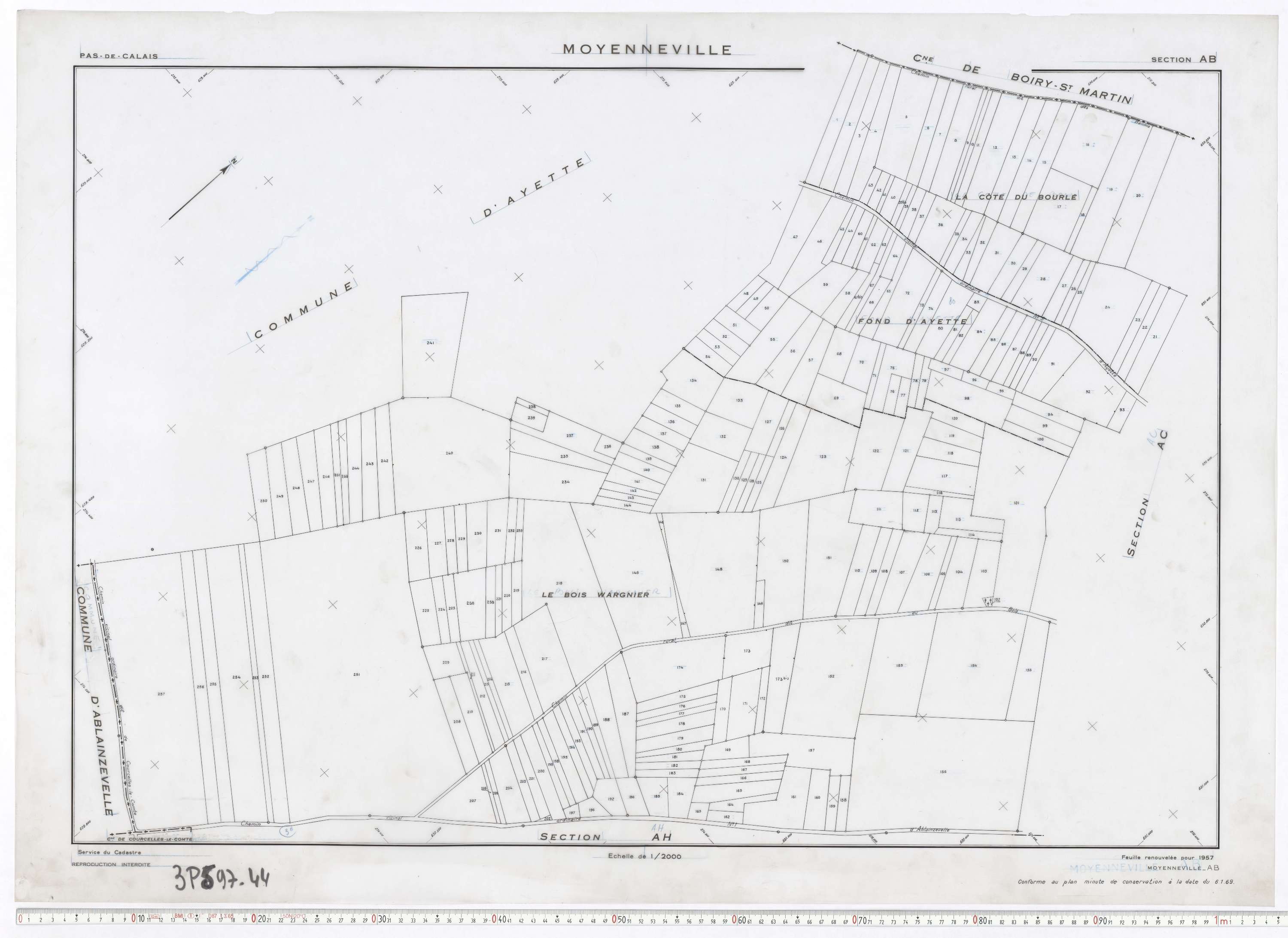 Moyenneville - Section AB.