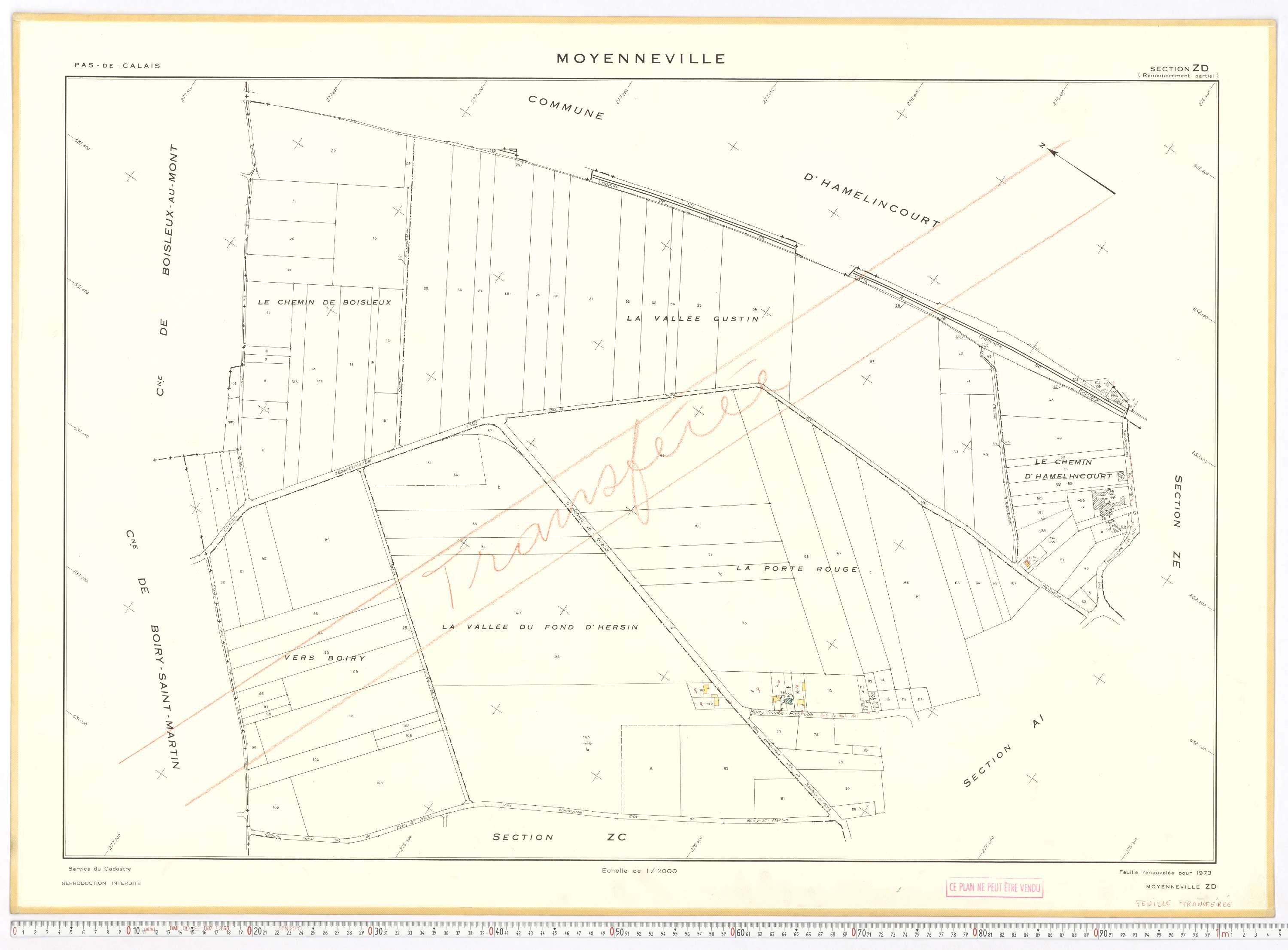 Moyenneville - Section ZD.
