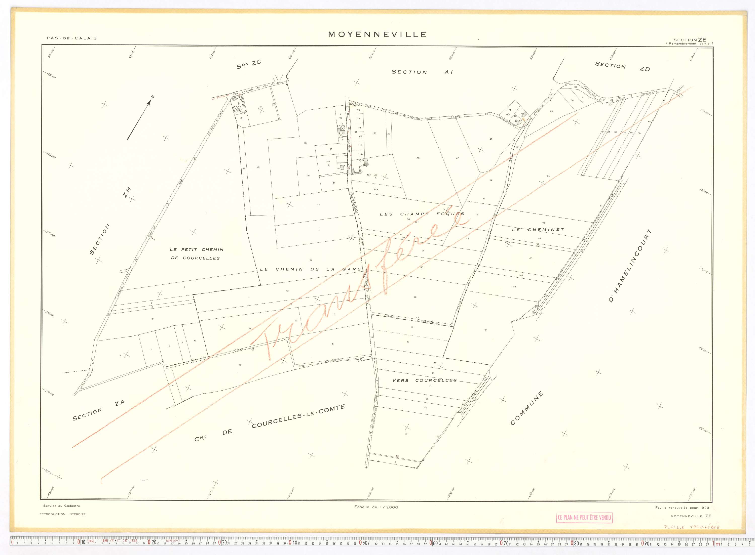 Moyenneville - Section ZE.