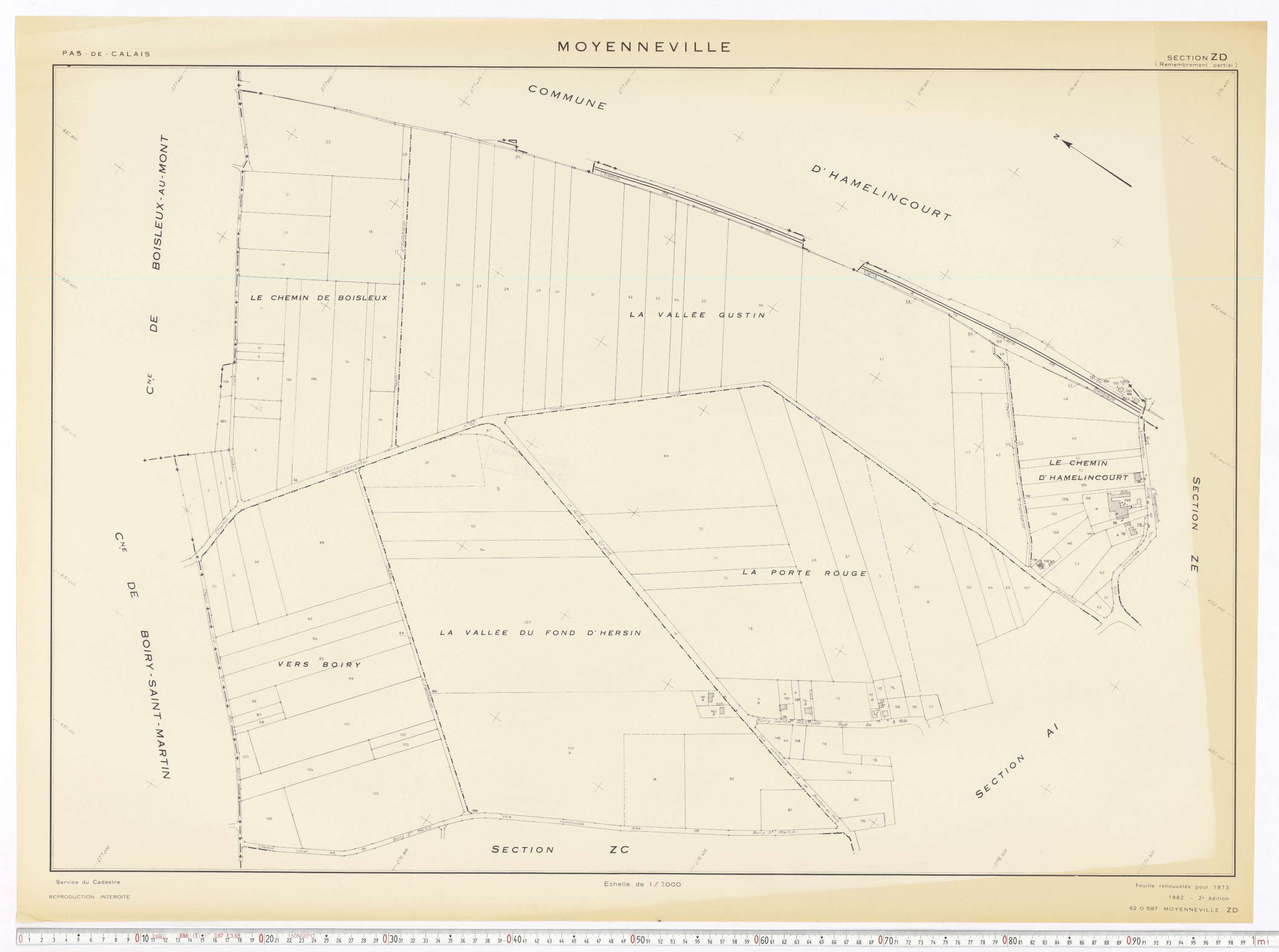 Moyenneville - Section ZD.