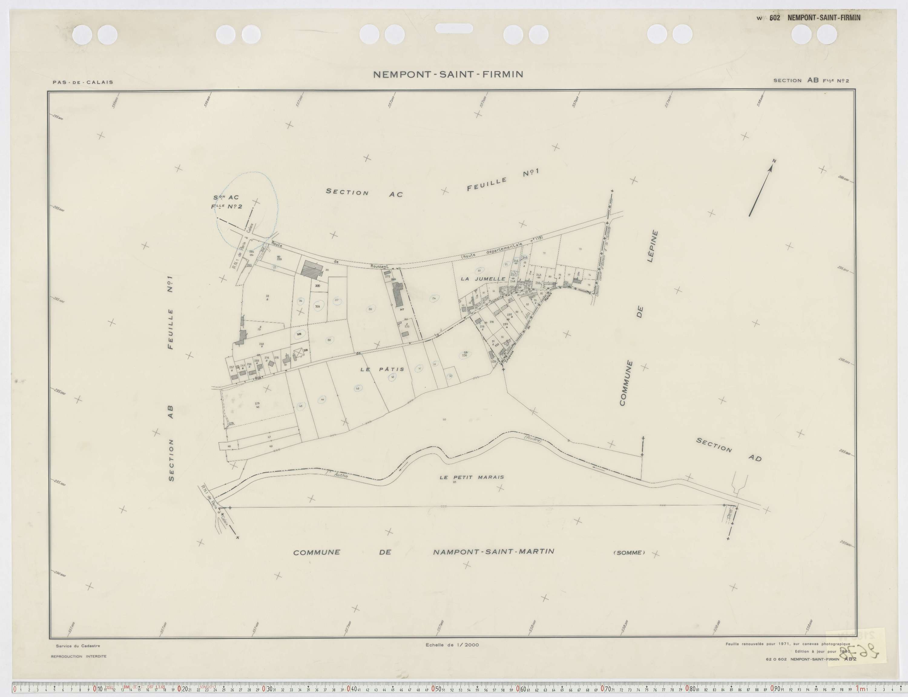 Nempont-Saint-Firmin - Section AB, feuille 2.