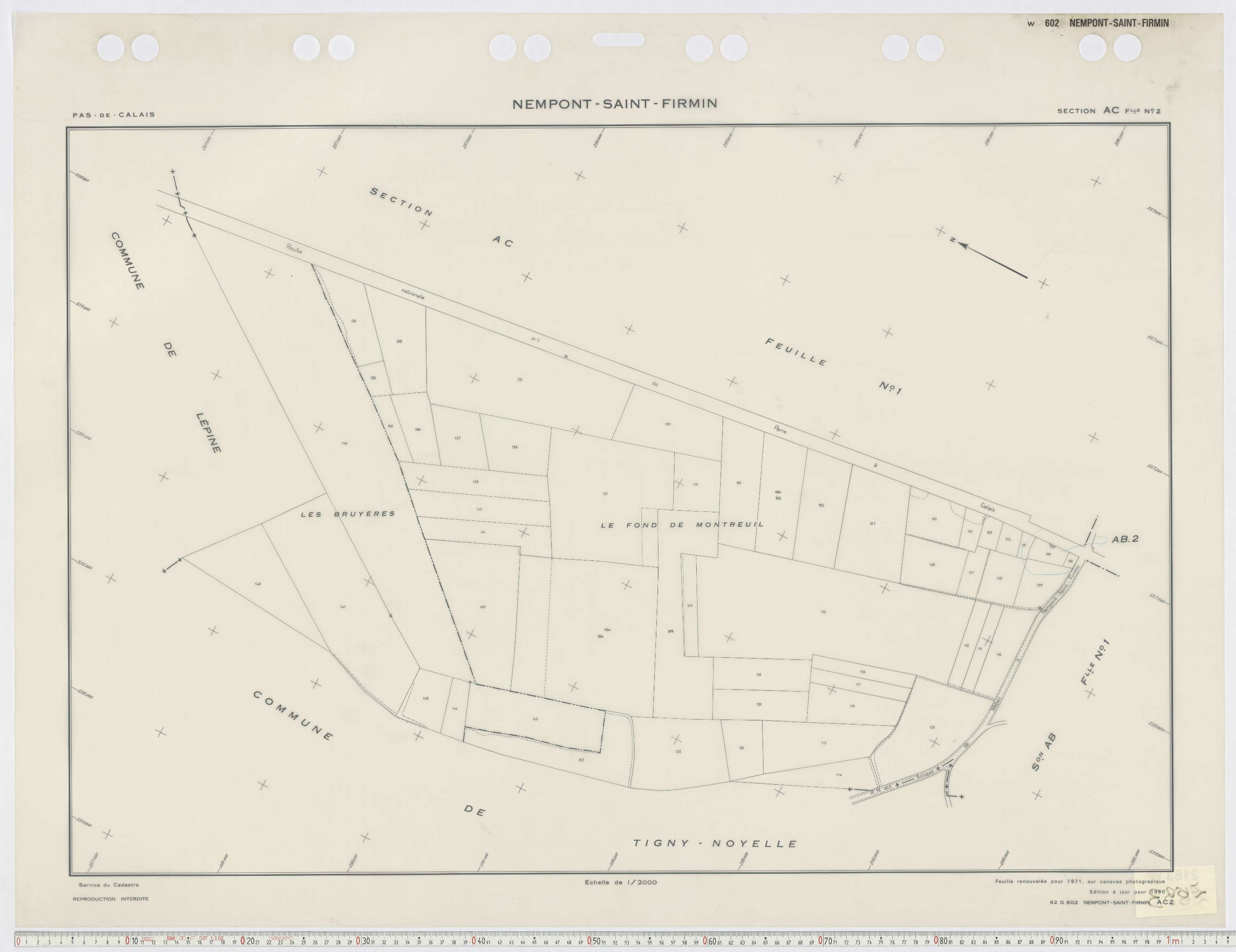 Nempont-Saint-Firmin - Section AC, feuille 2.