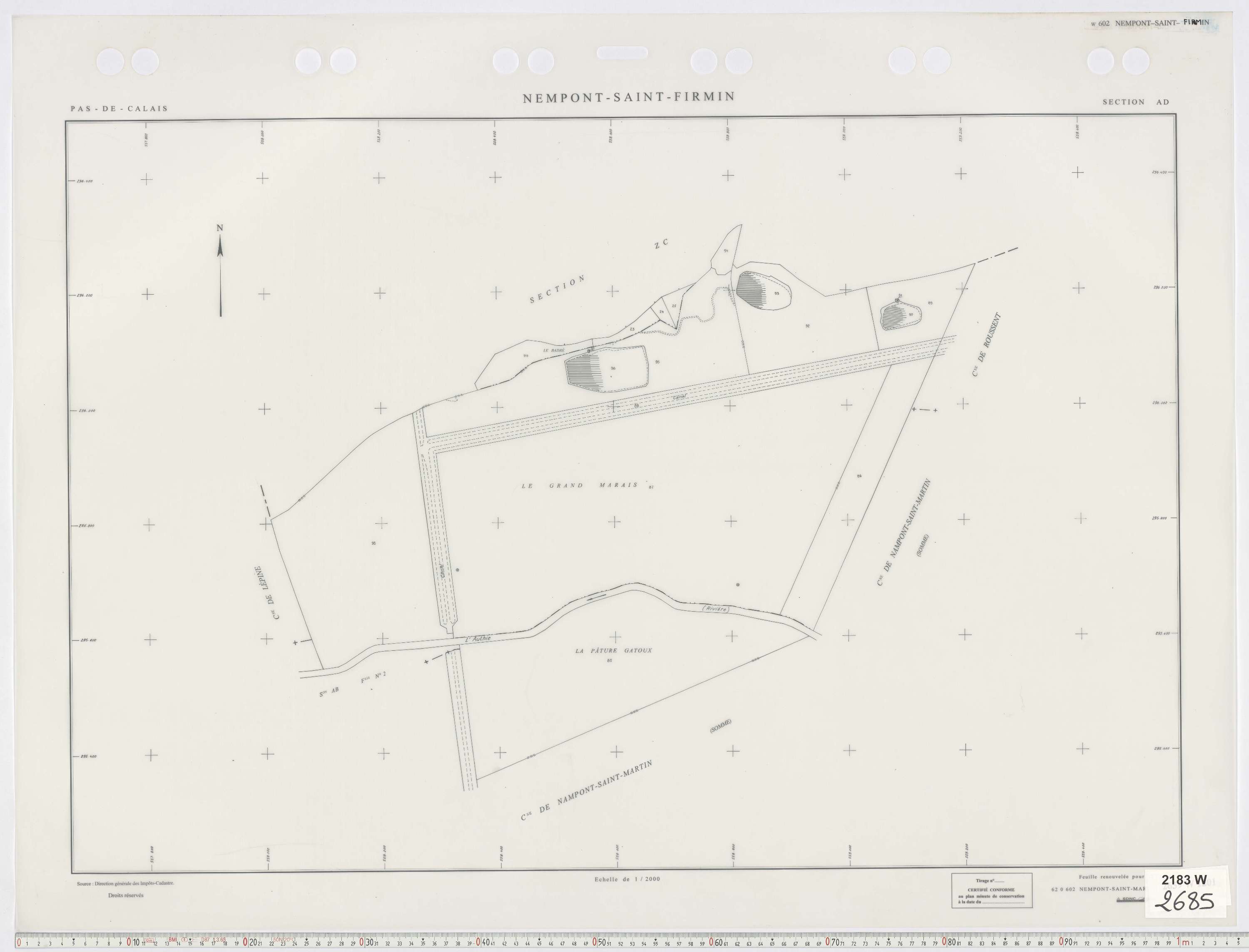 Nempont-Saint-Firmin - Section AD.