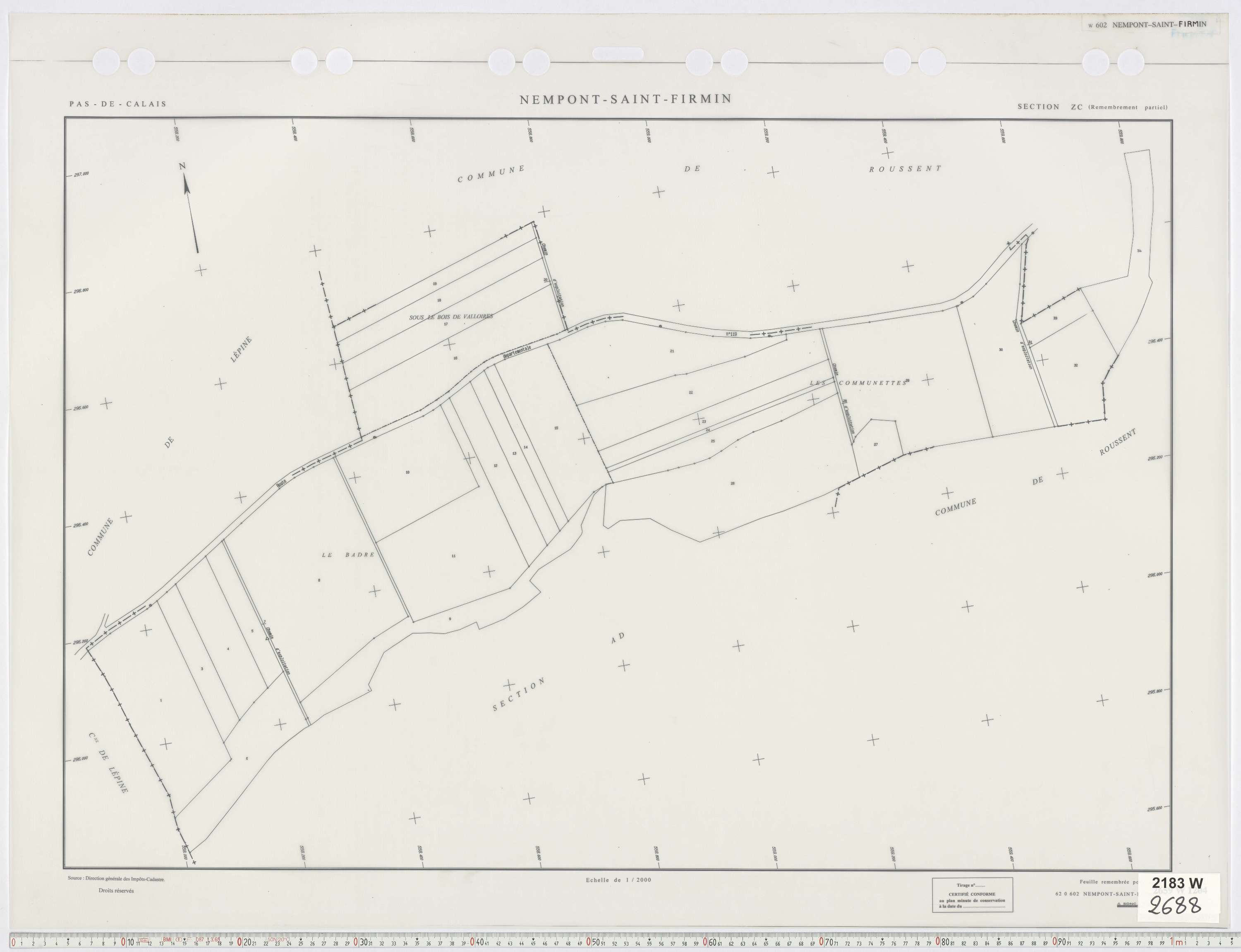 Nempont-Saint-Firmin - Section ZC.
