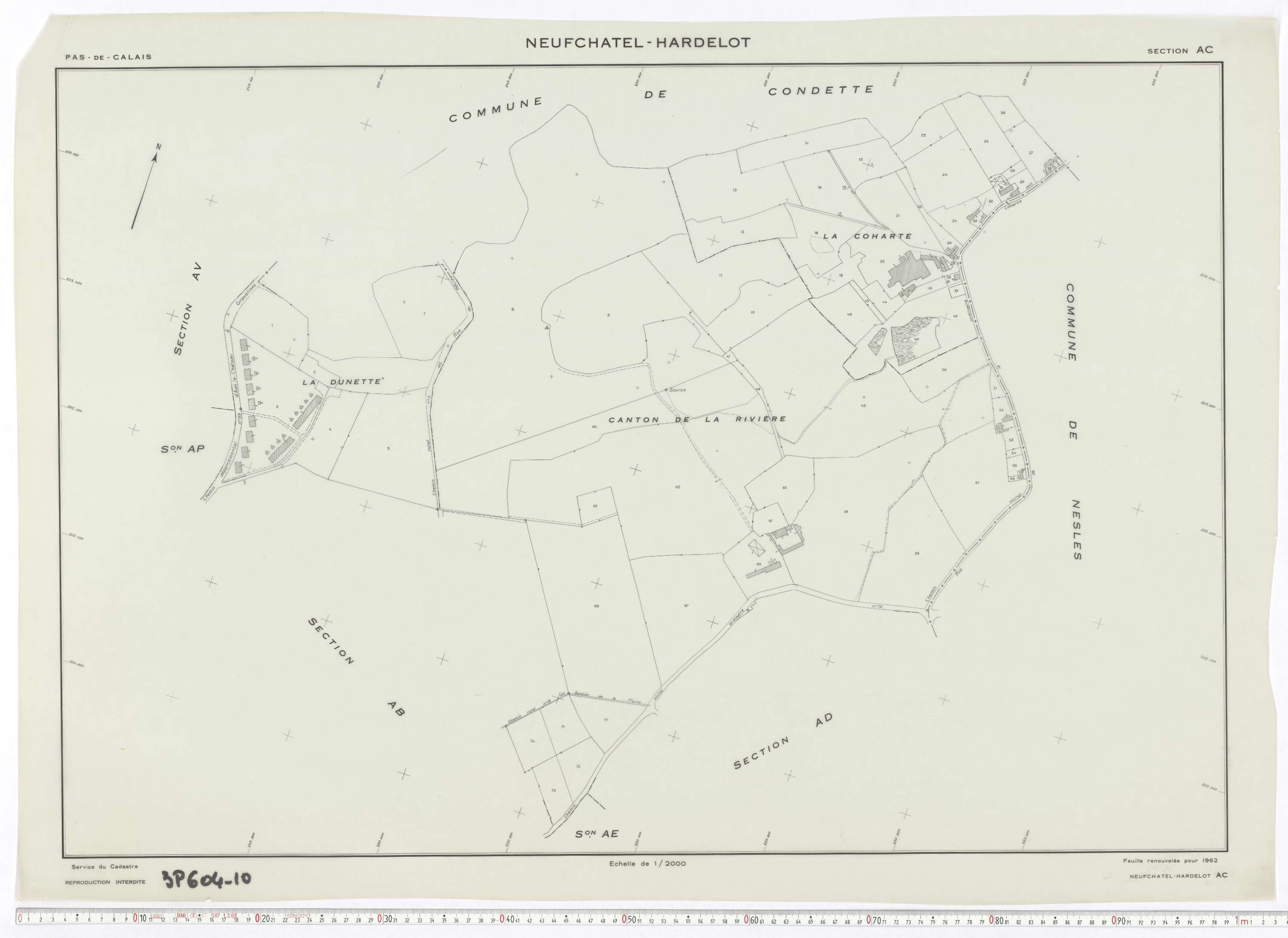 Neufchâtel-Hardelot - Section AC.