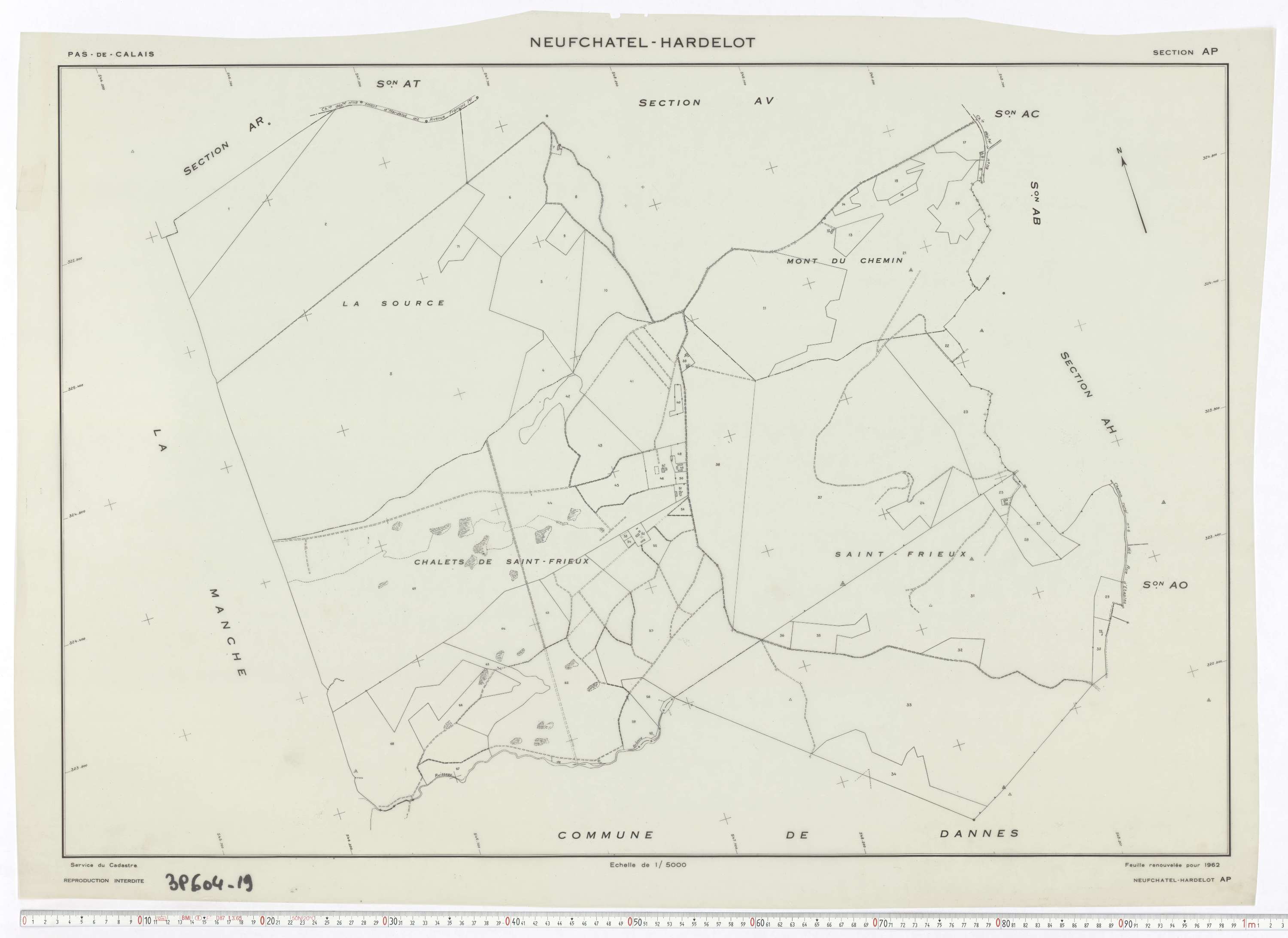 Neufchâtel-Hardelot - Section AP.