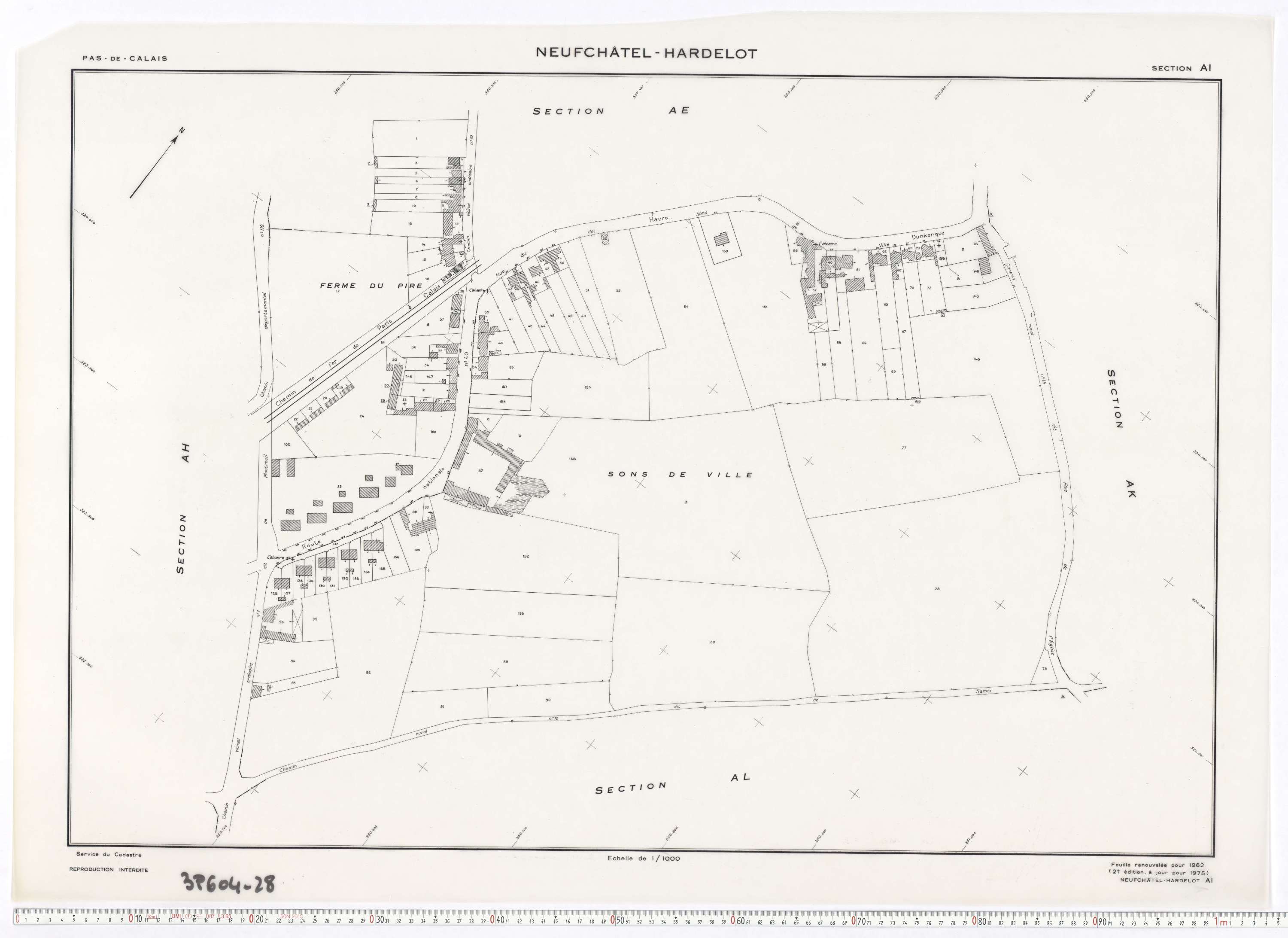 Neufchâtel-Hardelot - Section AI.