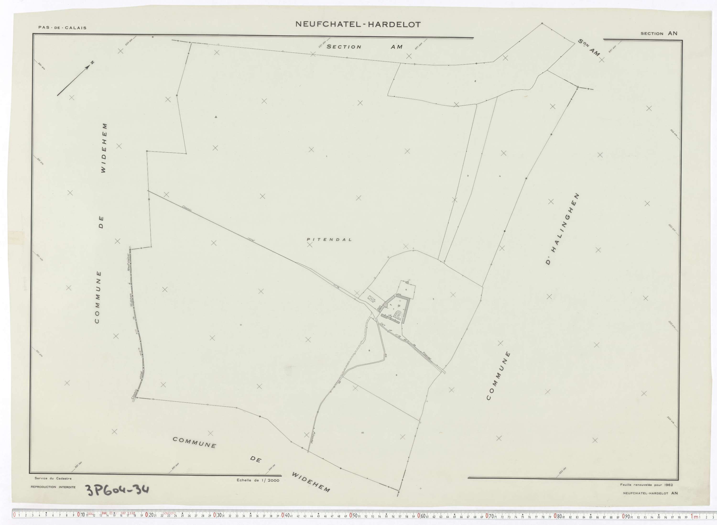Neufchâtel-Hardelot - Section AN.