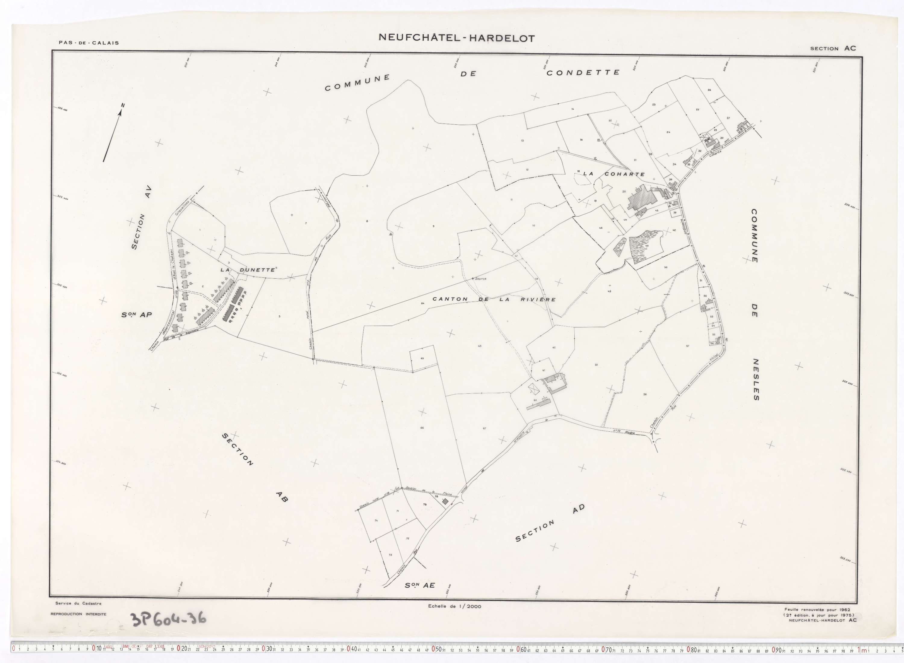 Neufchâtel-Hardelot - Section AC.