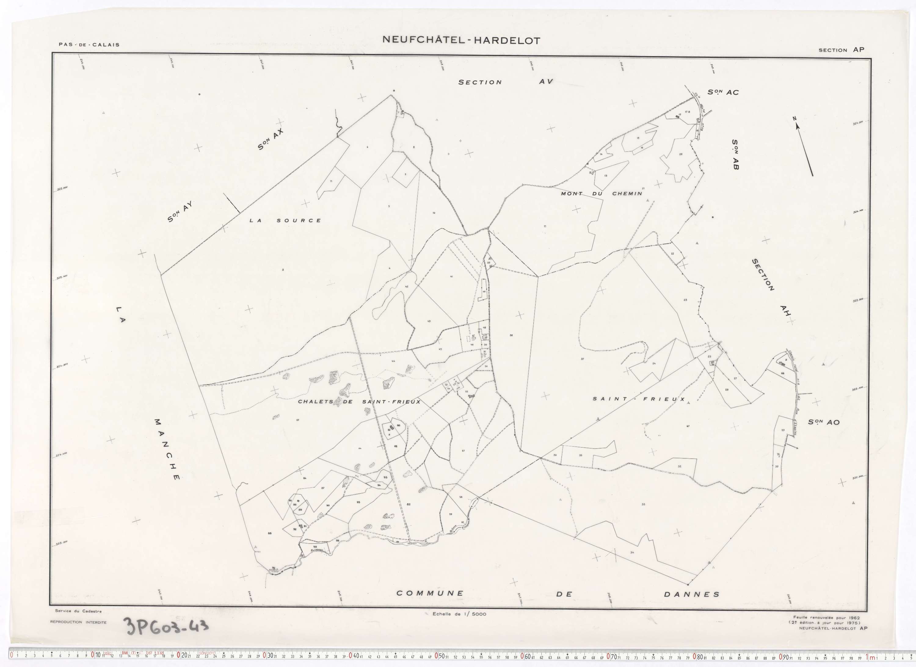Neufchâtel-Hardelot - Section AP.