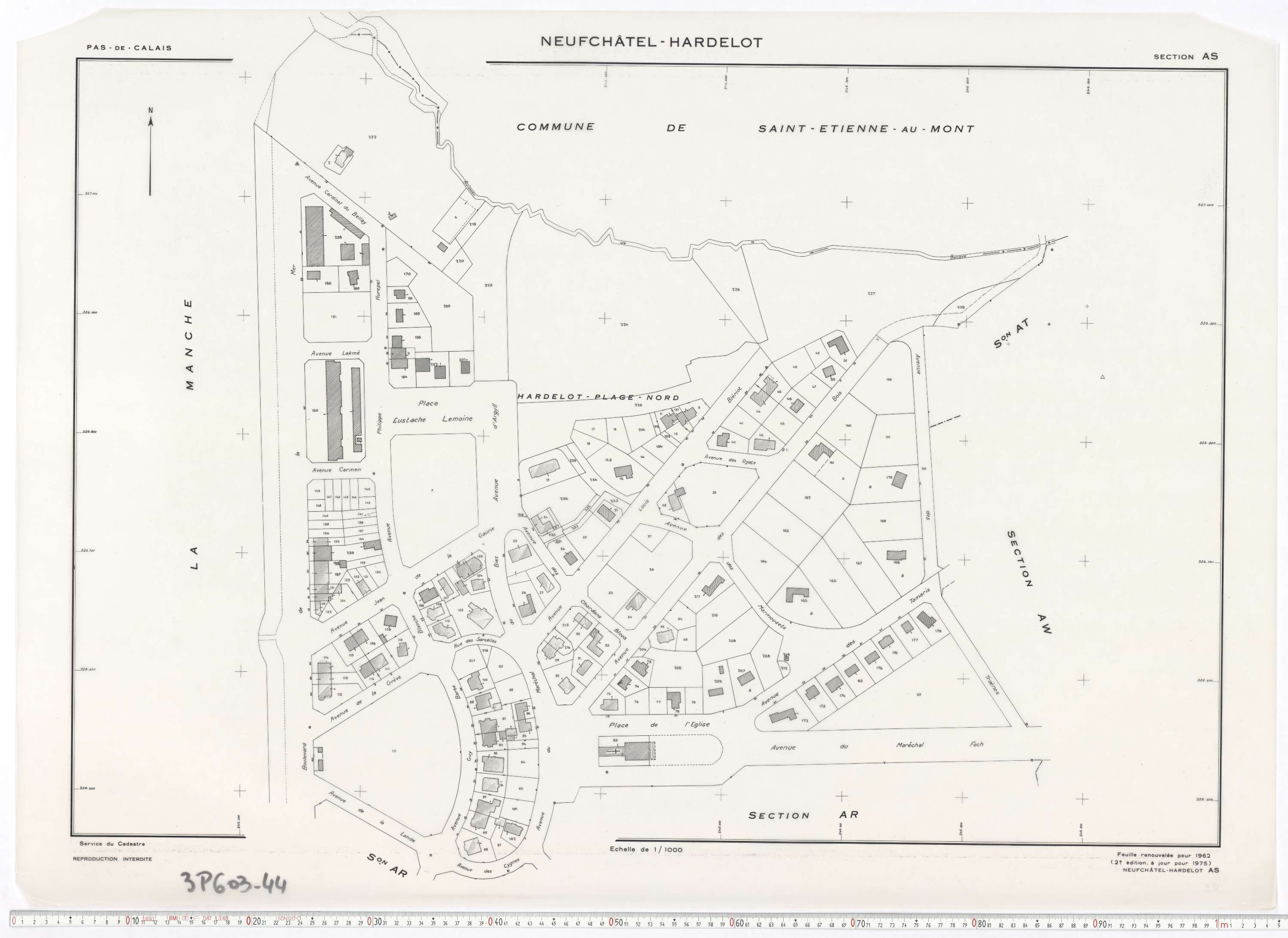 Neufchâtel-Hardelot - Section AS.