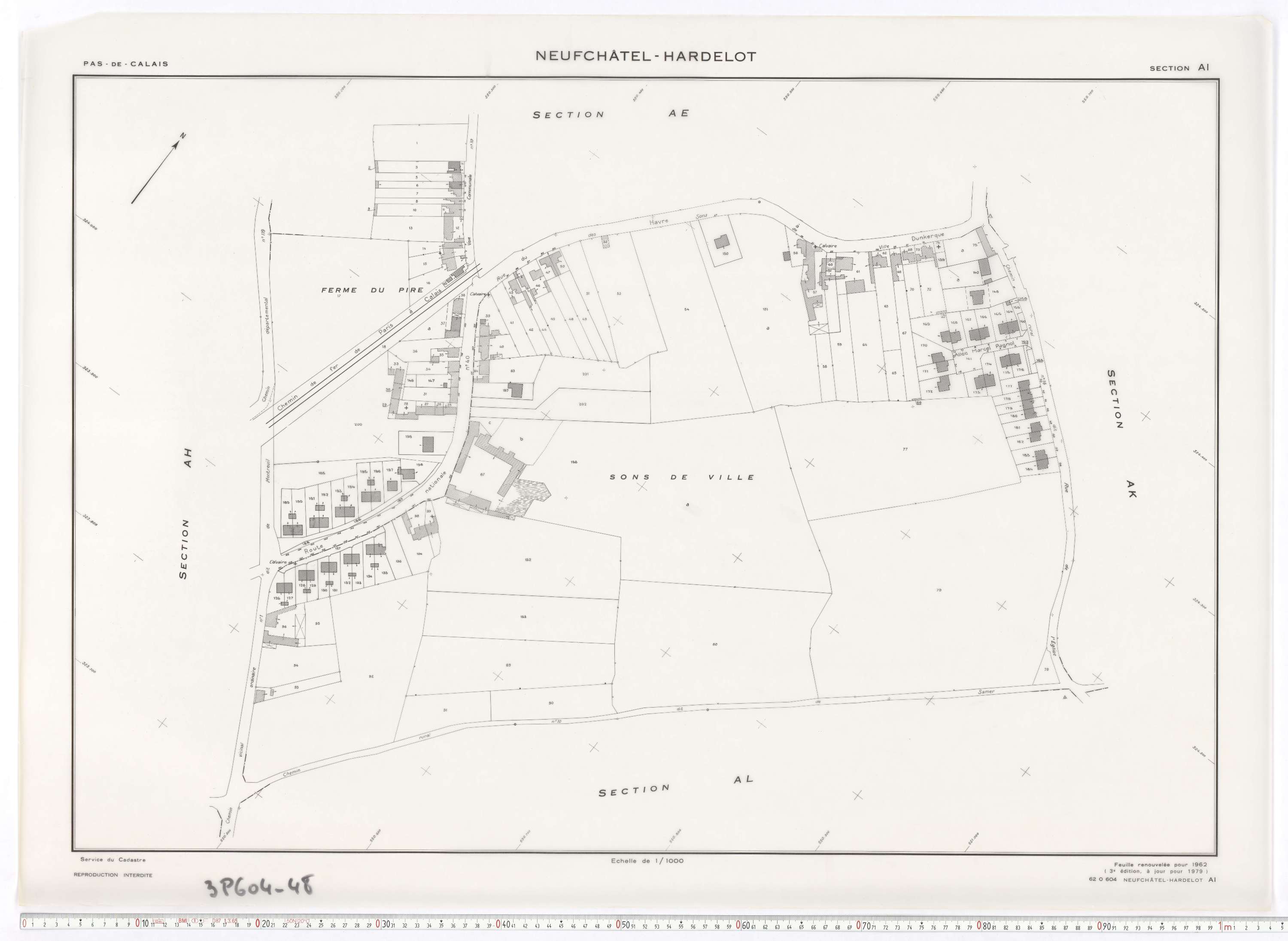 Neufchâtel-Hardelot - Section AI.