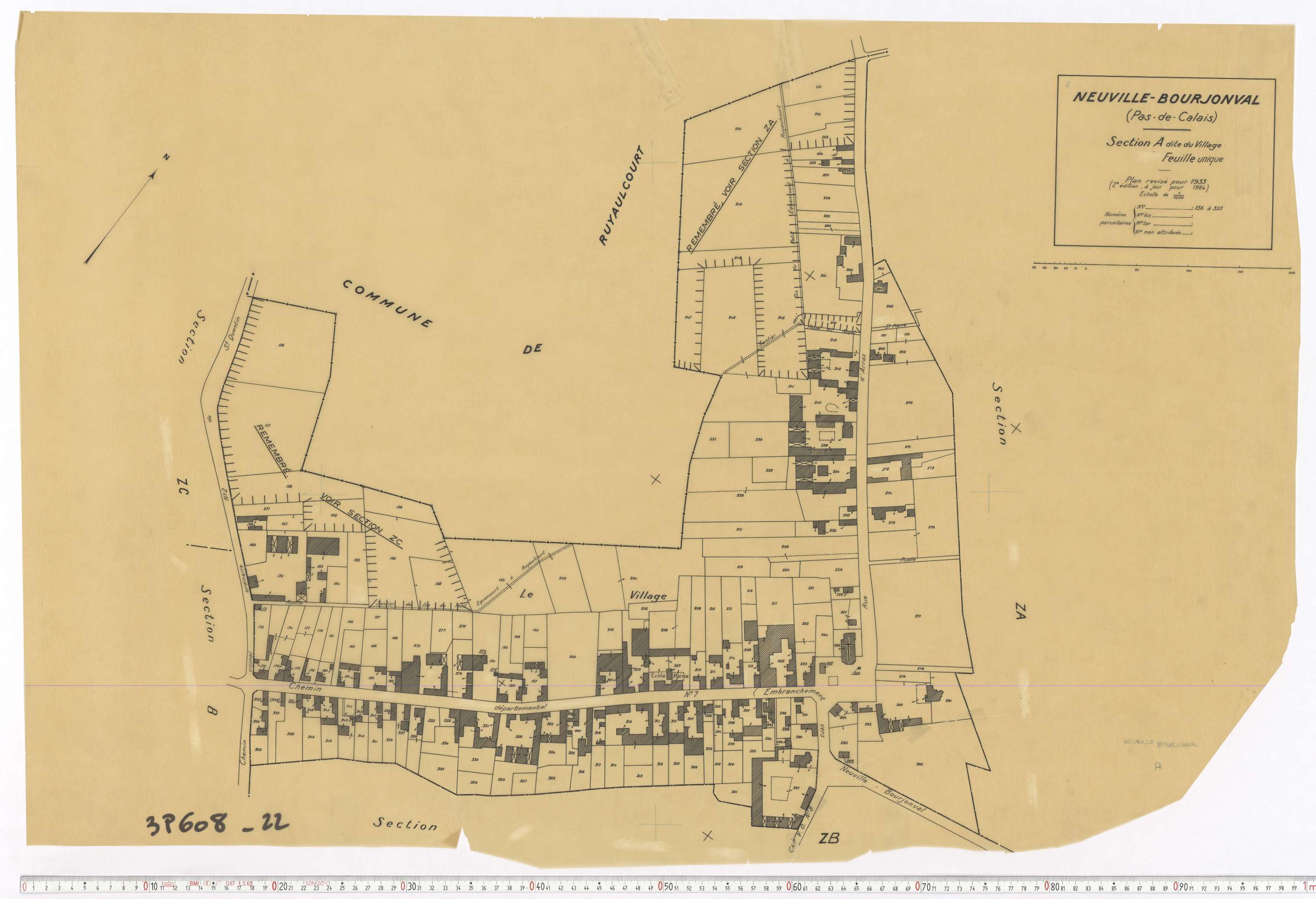 Neuville-Bourjonval - Section A.