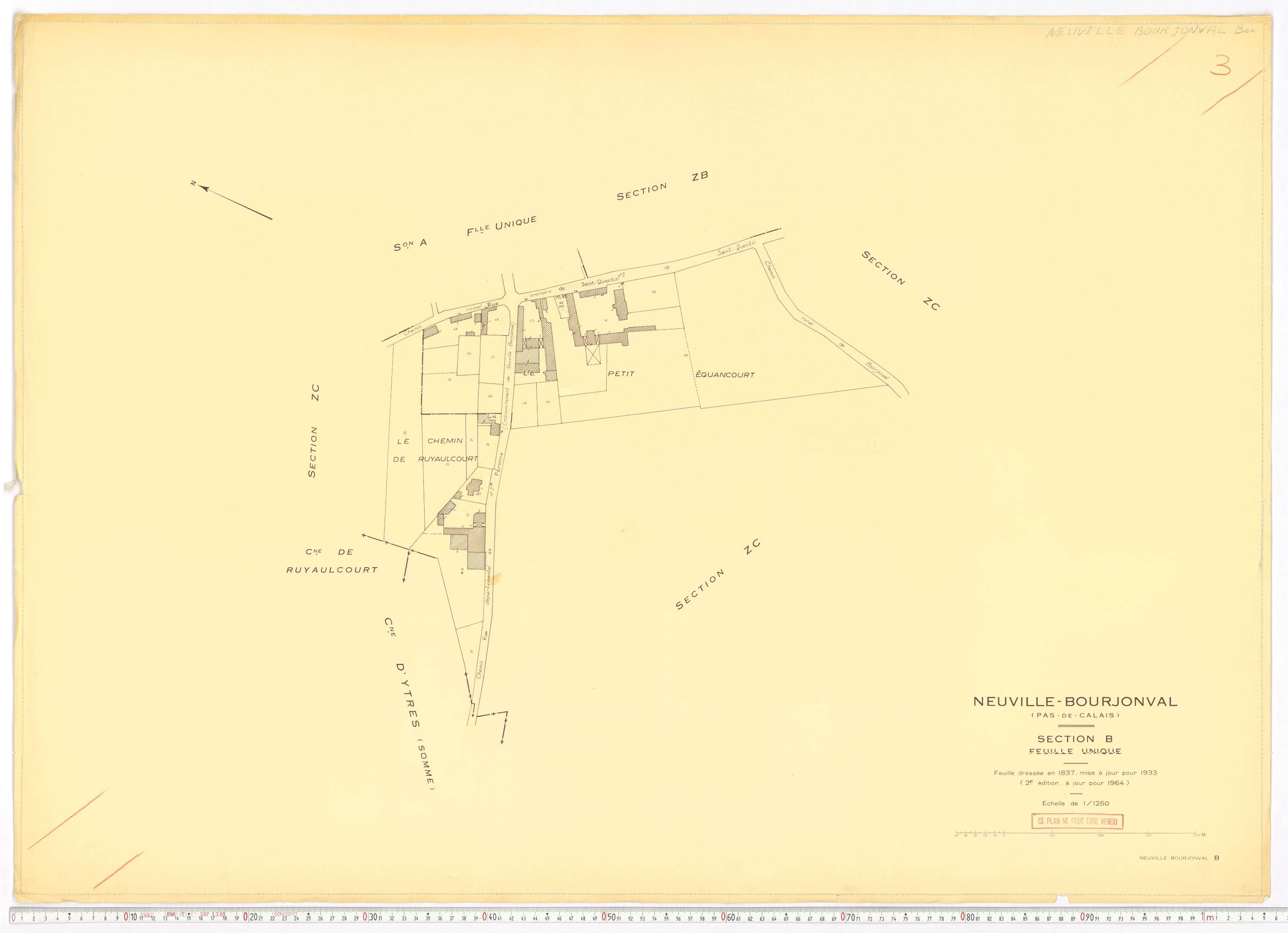 Neuville-Bourjonval - Section B.