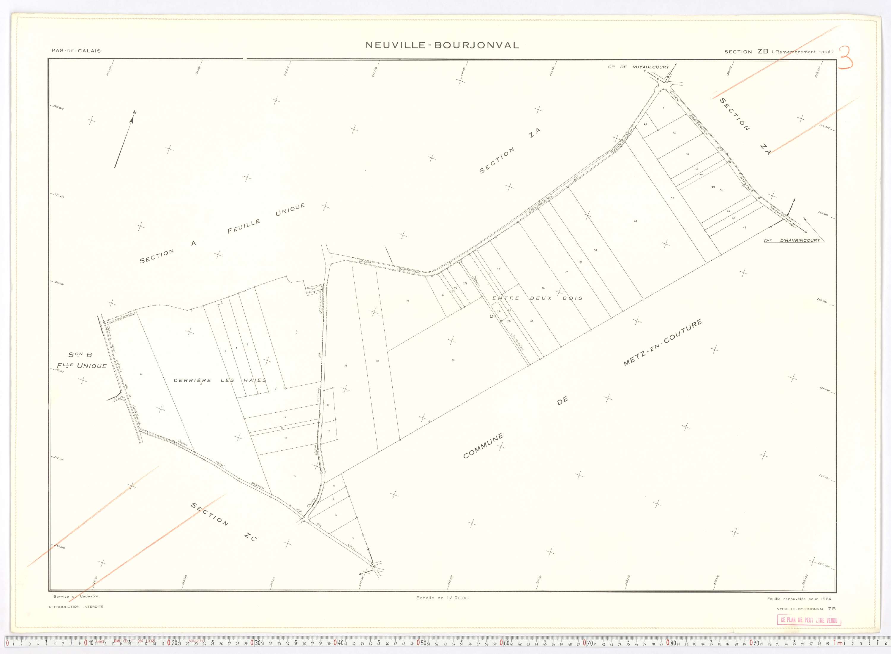 Neuville-Bourjonval - Section ZB.