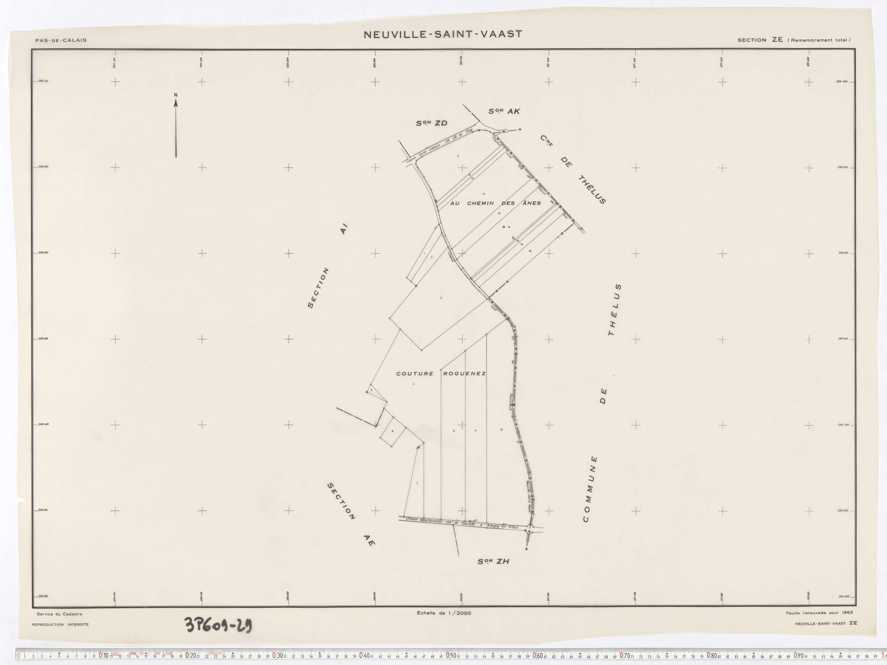 Neuville-Saint-Vaast - Section ZE.