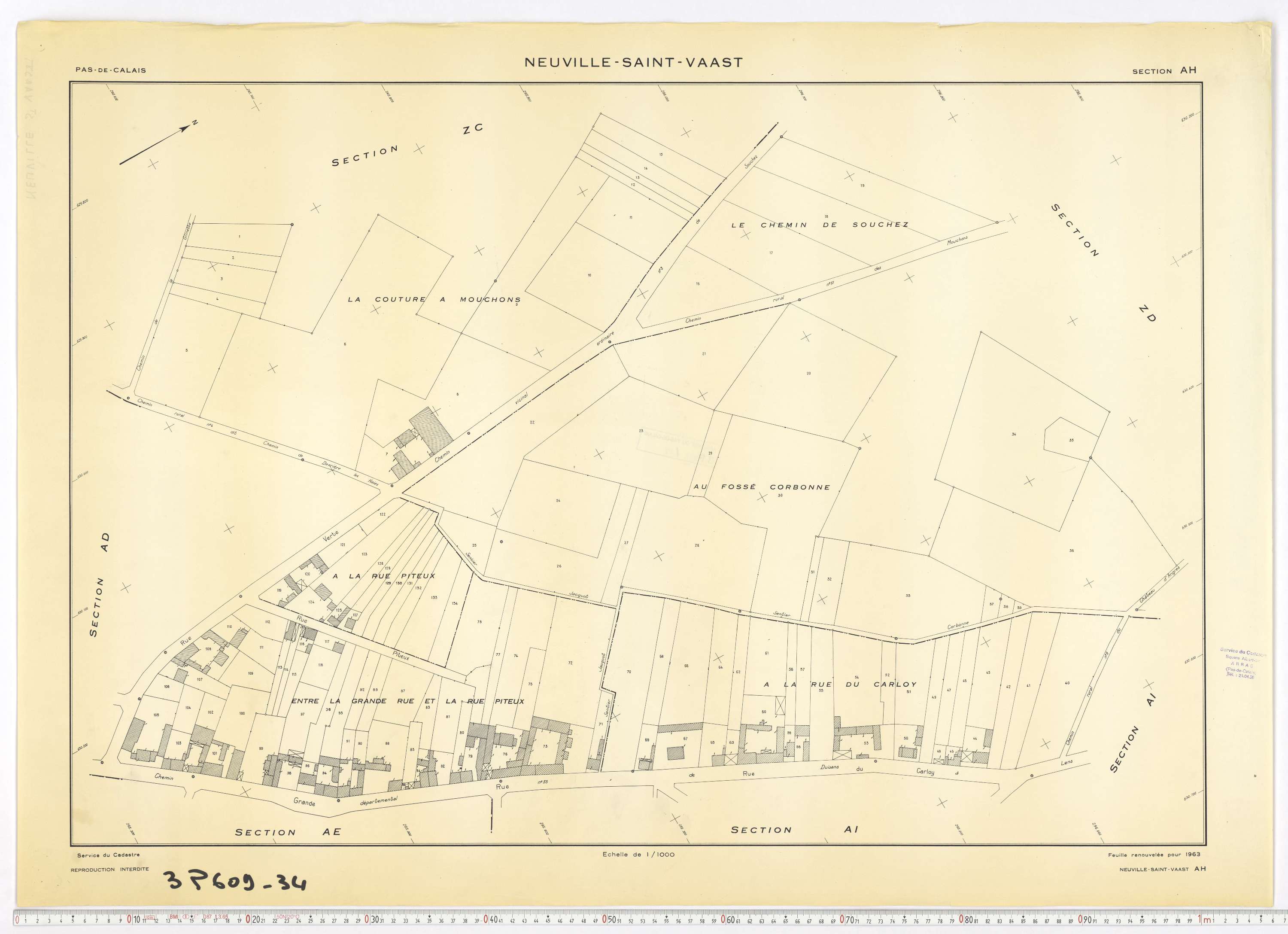 Neuville-Saint-Vaast - Section AH.