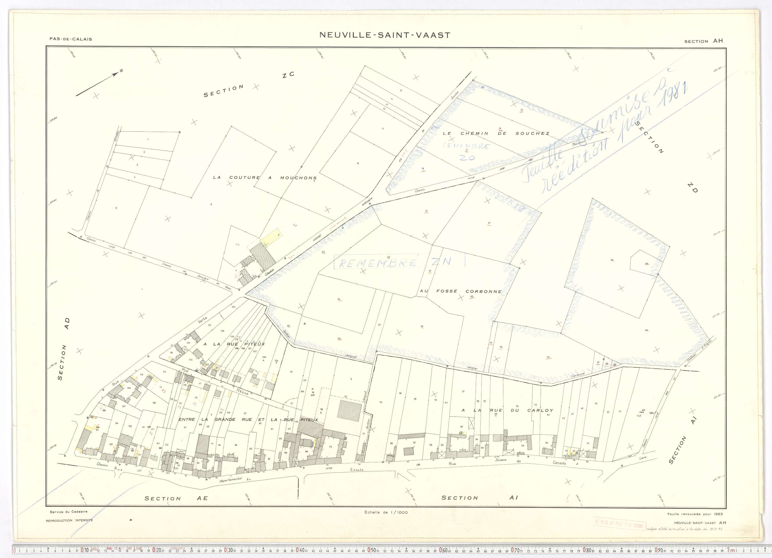 Neuville-Saint-Vaast - Section AH.