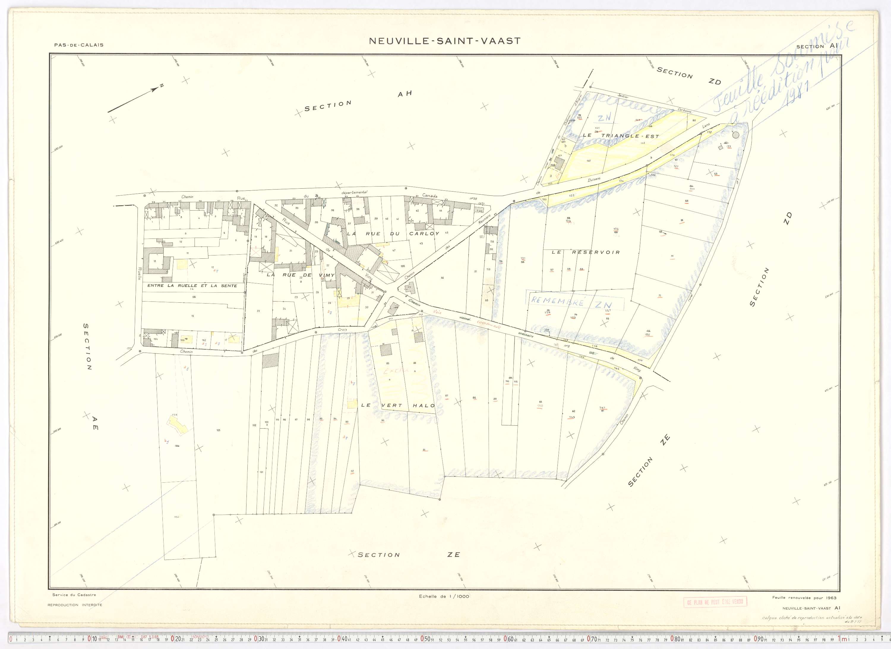 Neuville-Saint-Vaast - Section AI.