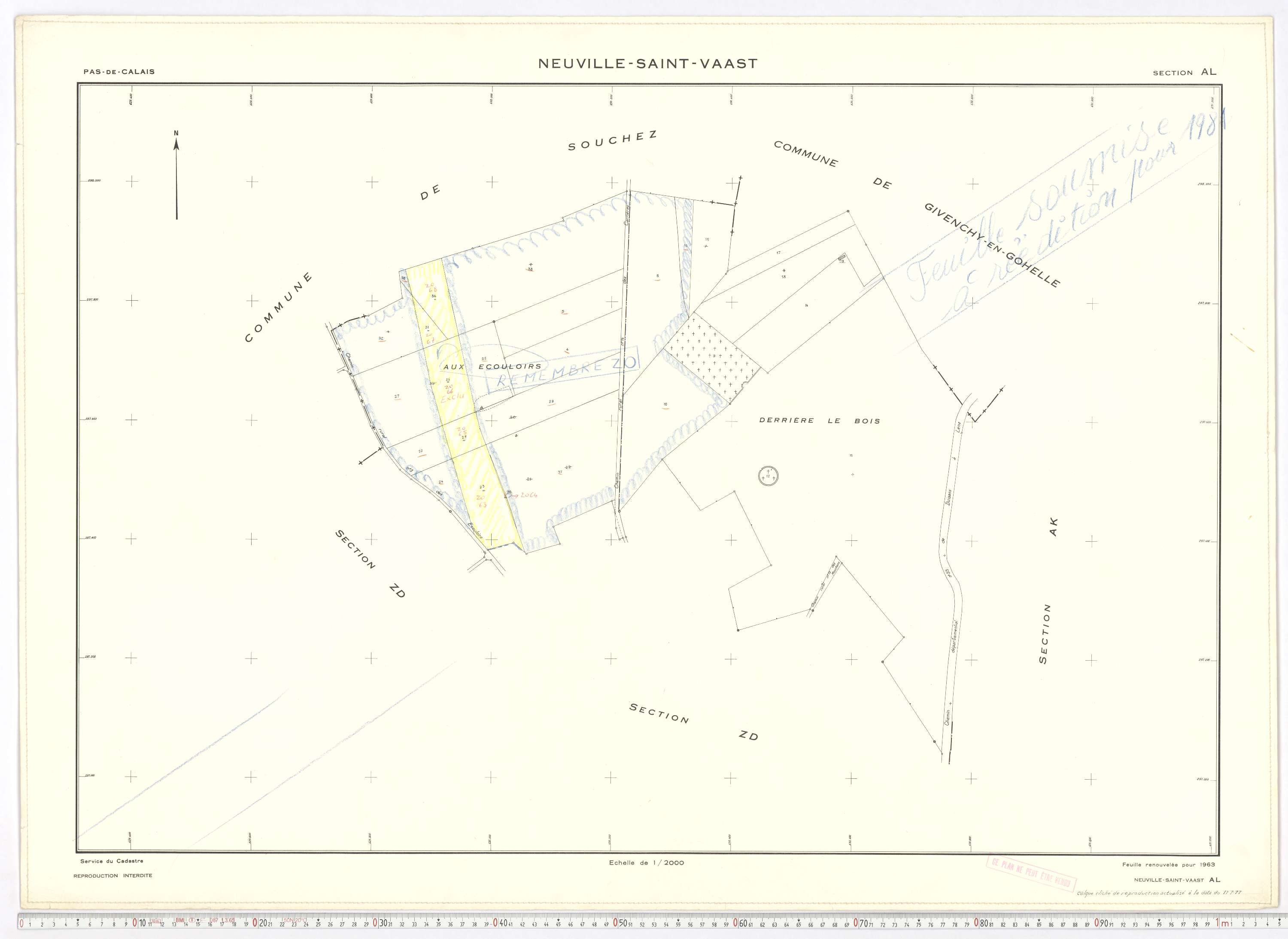 Neuville-Saint-Vaast - Section AL.