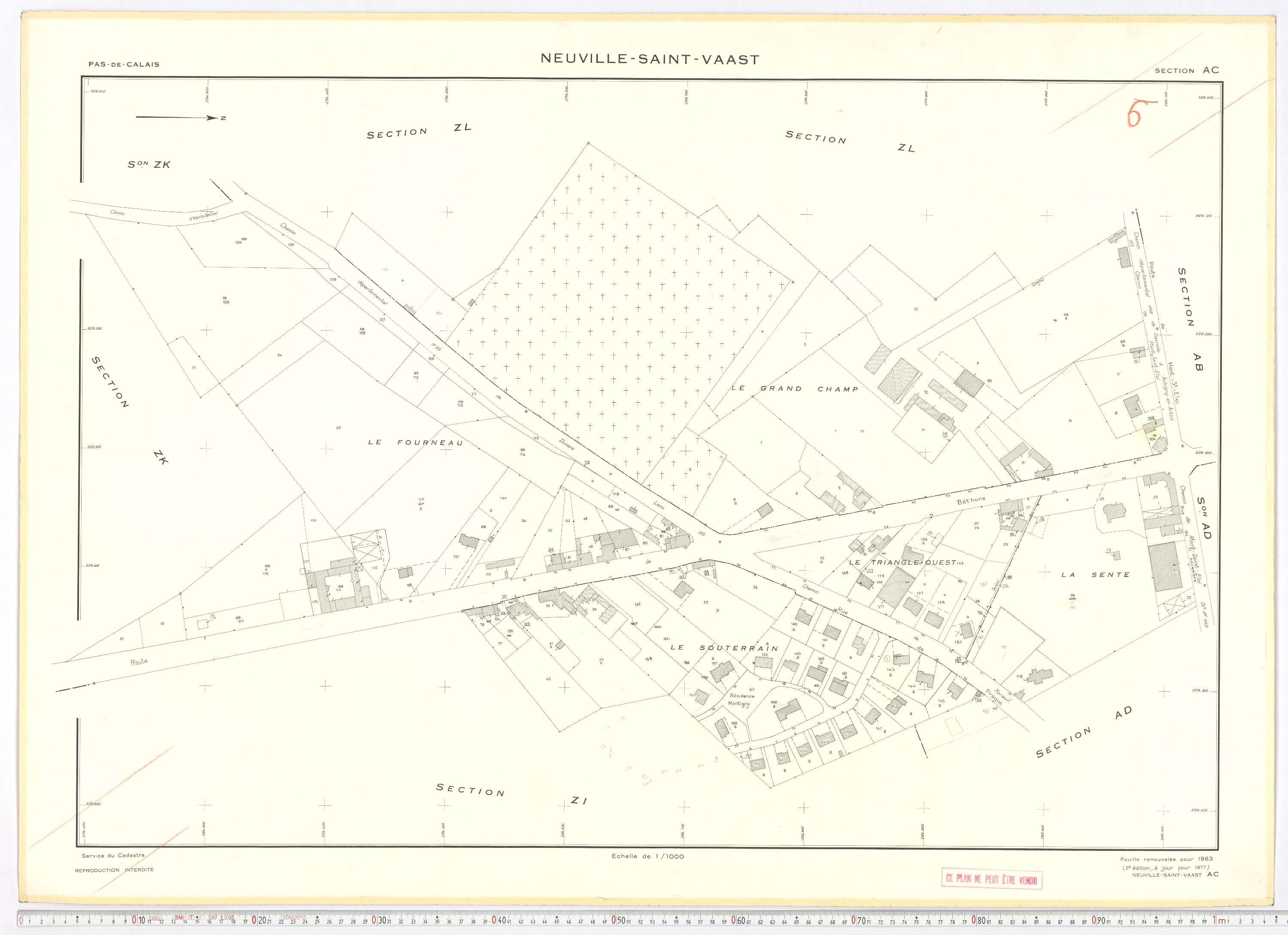 Neuville-Saint-Vaast - Section AC.