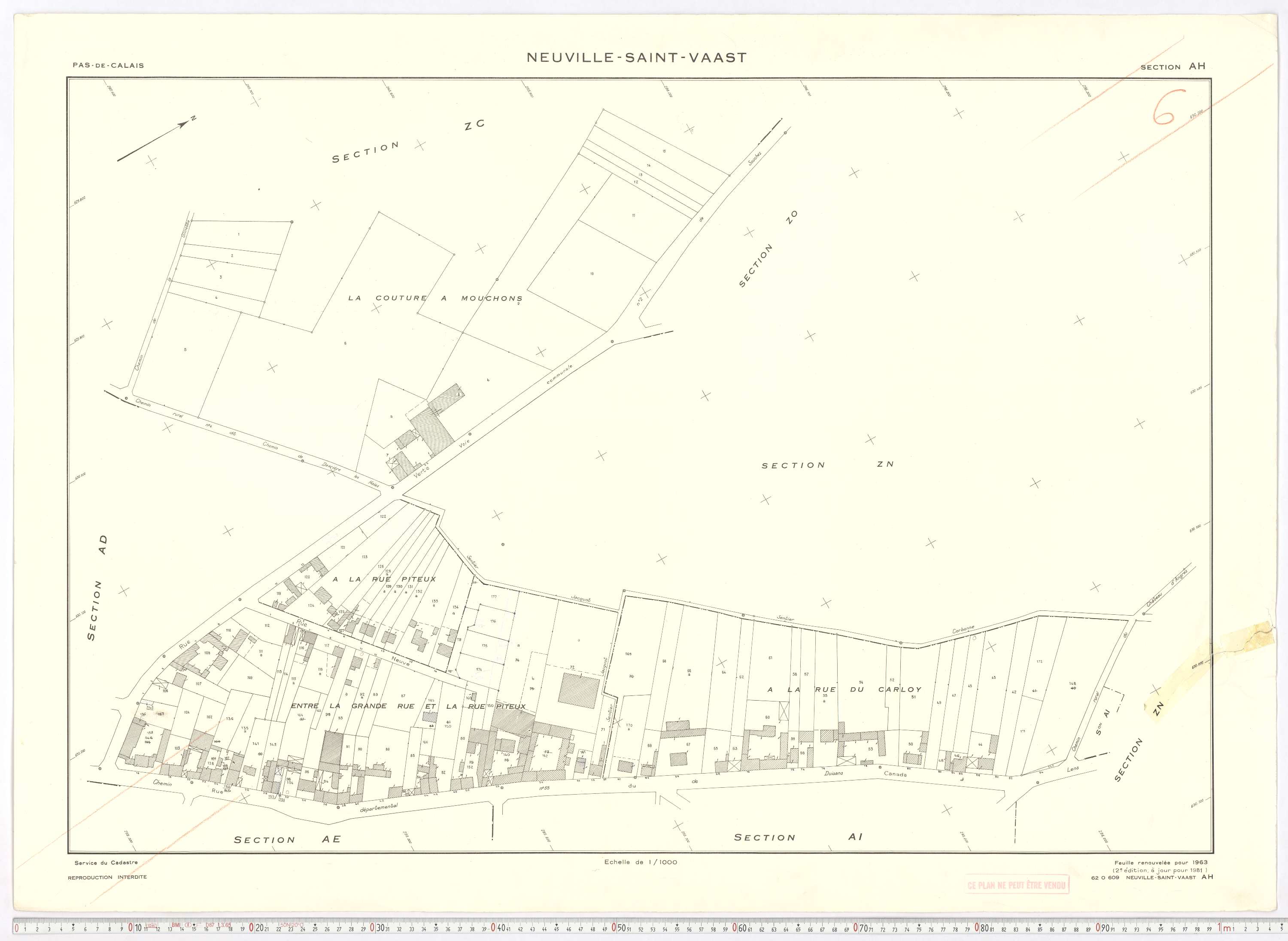 Neuville-Saint-Vaast - Section AH.