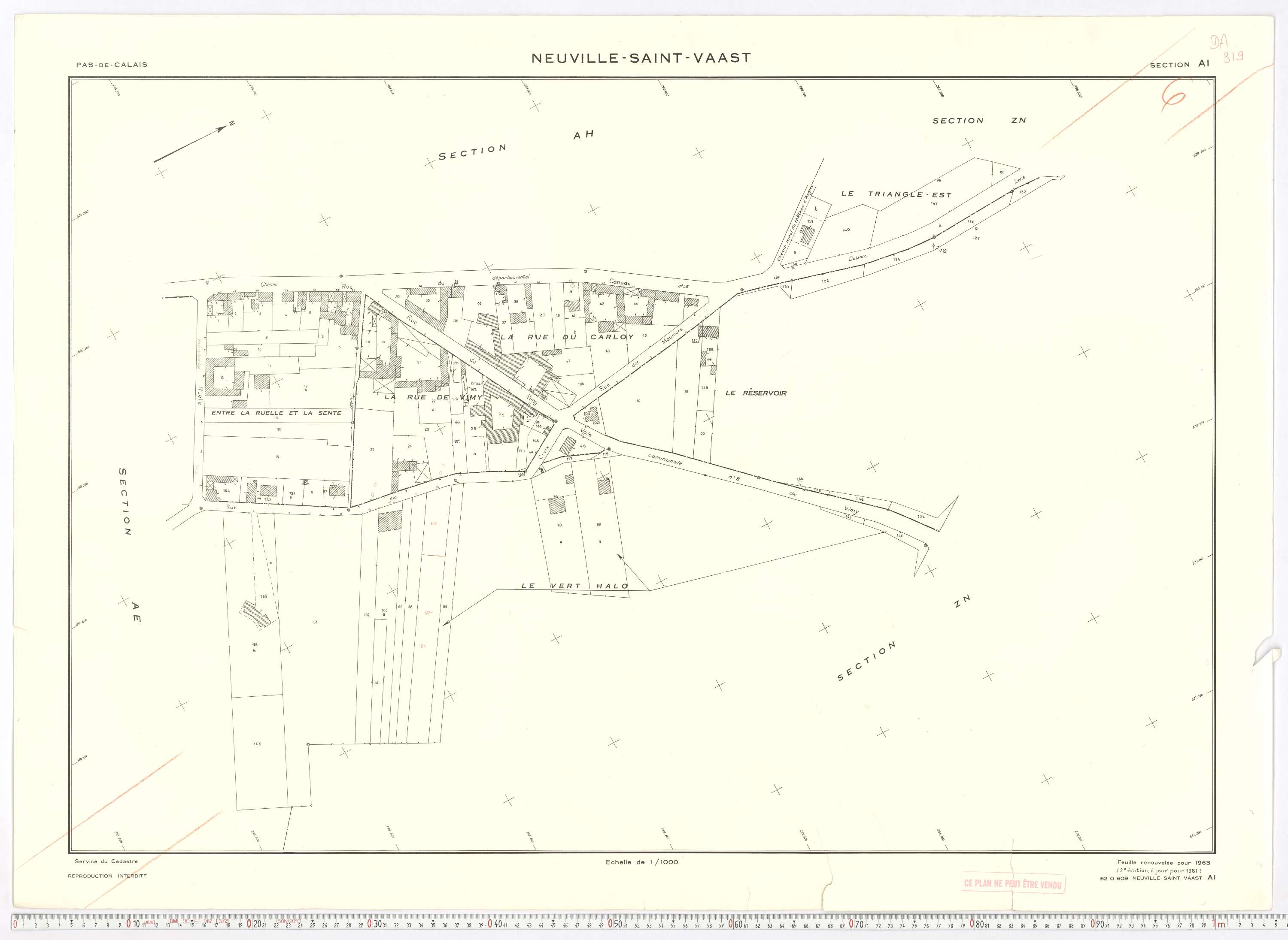 Neuville-Saint-Vaast - Section AI.