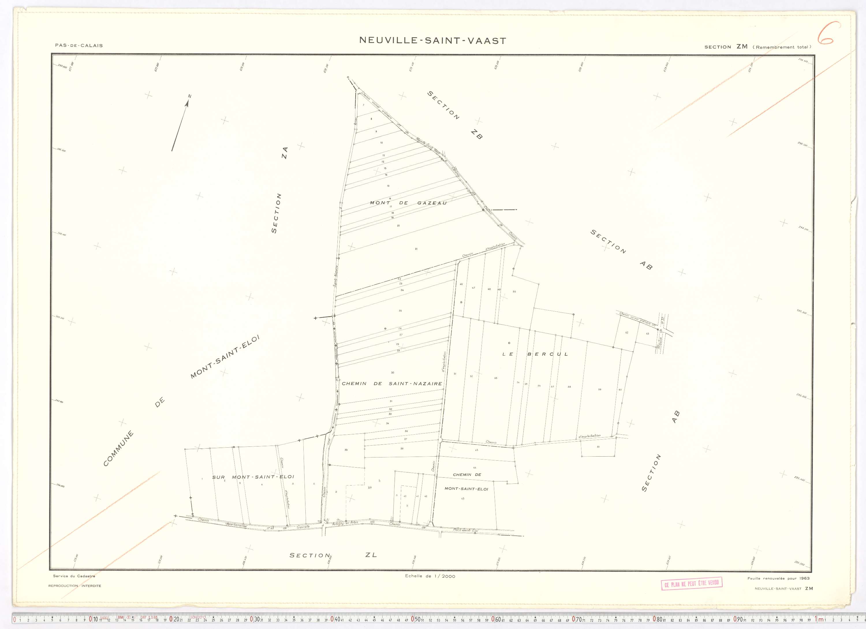 Neuville-Saint-Vaast - Section ZM.