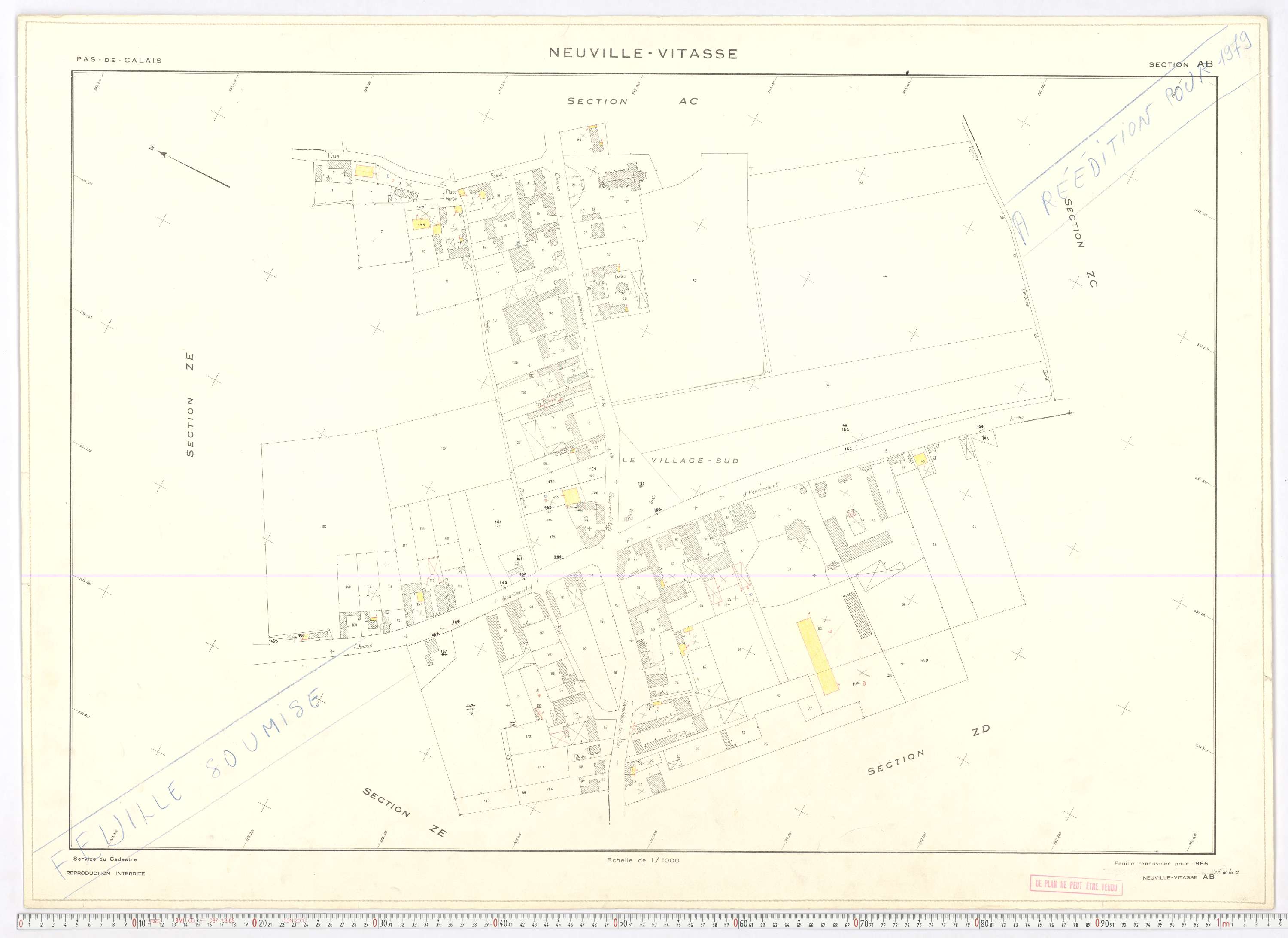 Neuville-Vitasse - Section AB.