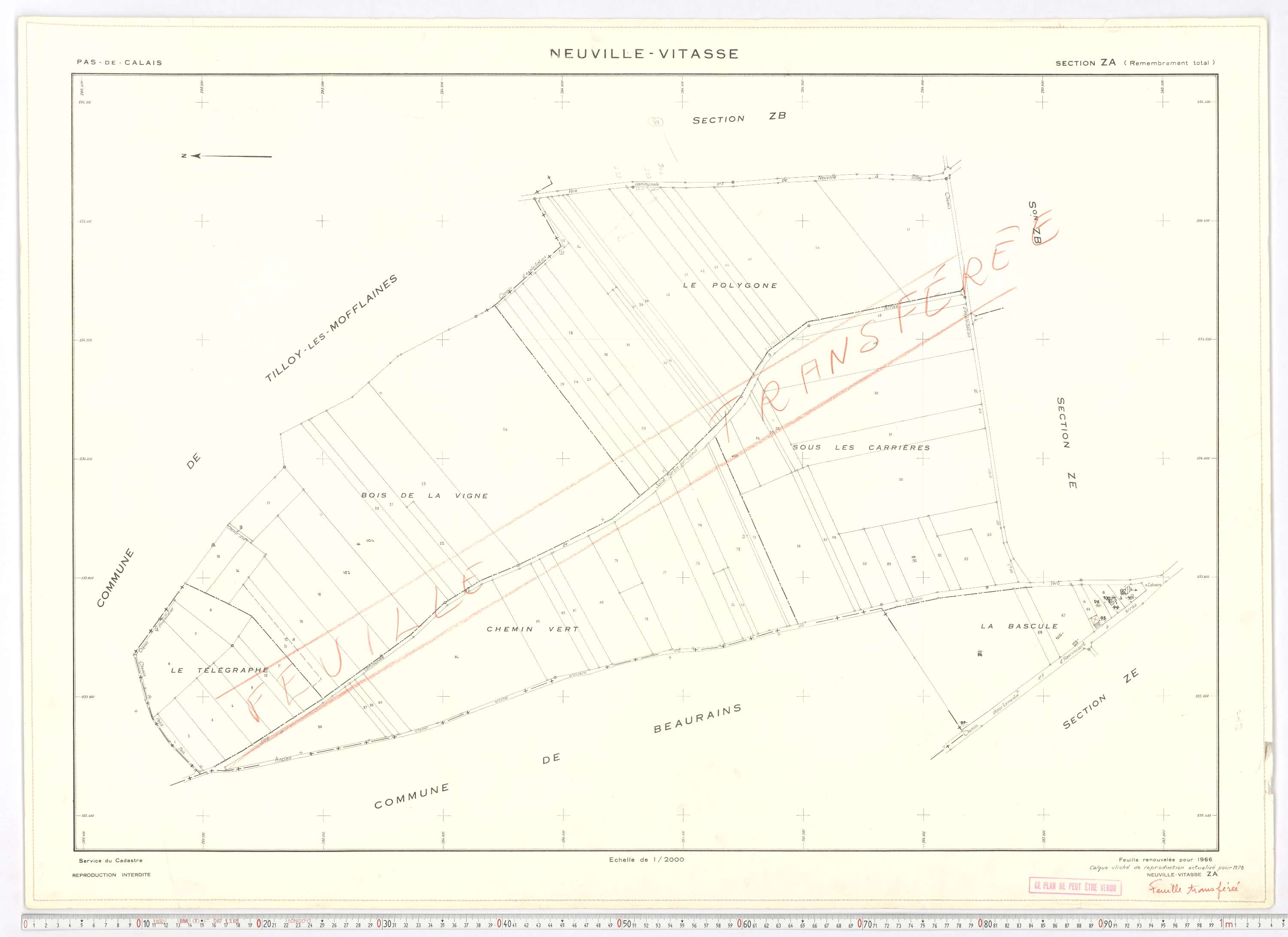 Neuville-Vitasse - Section ZA.