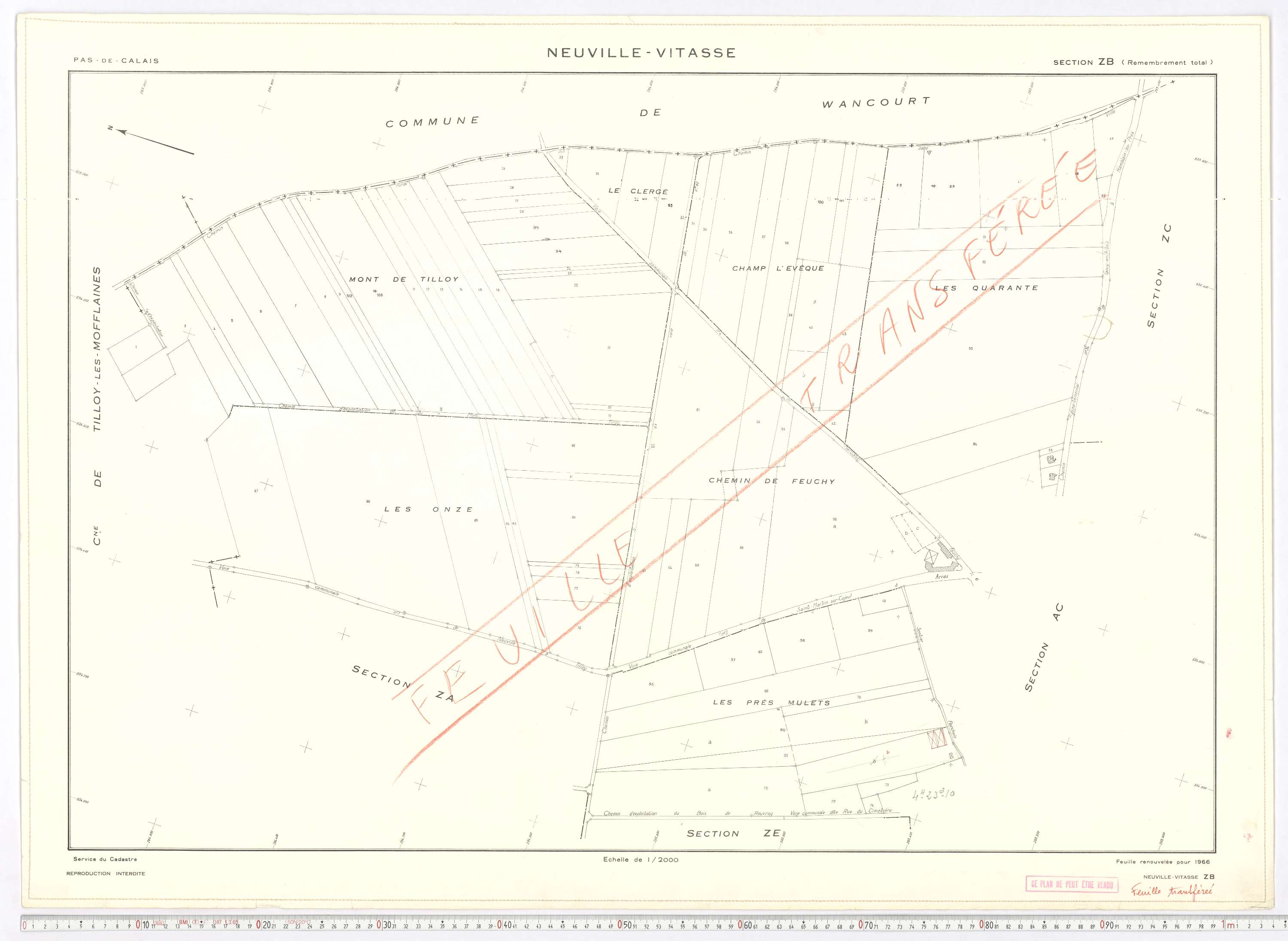 Neuville-Vitasse - Section ZB.