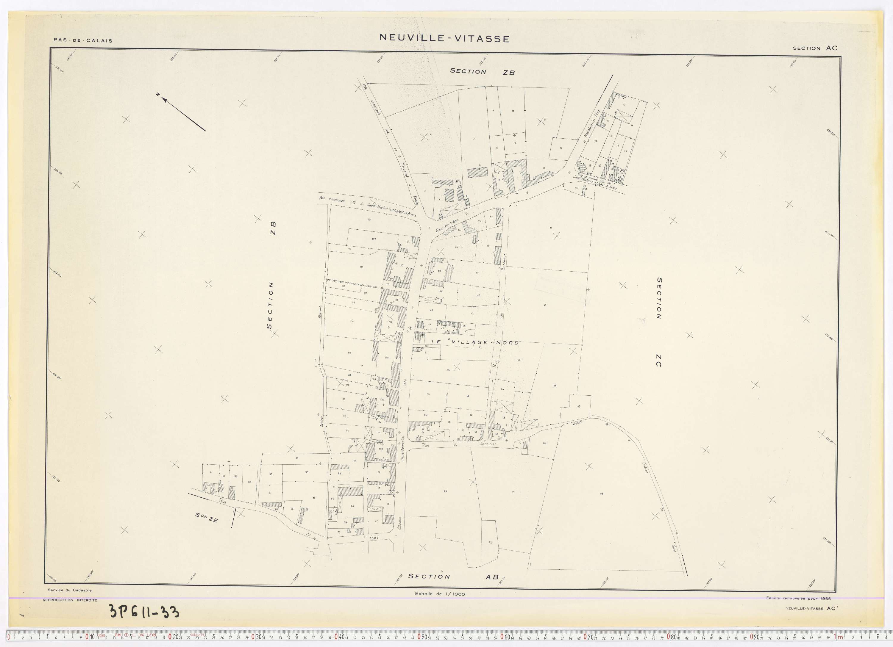 Neuville-Vitasse - Section AC.