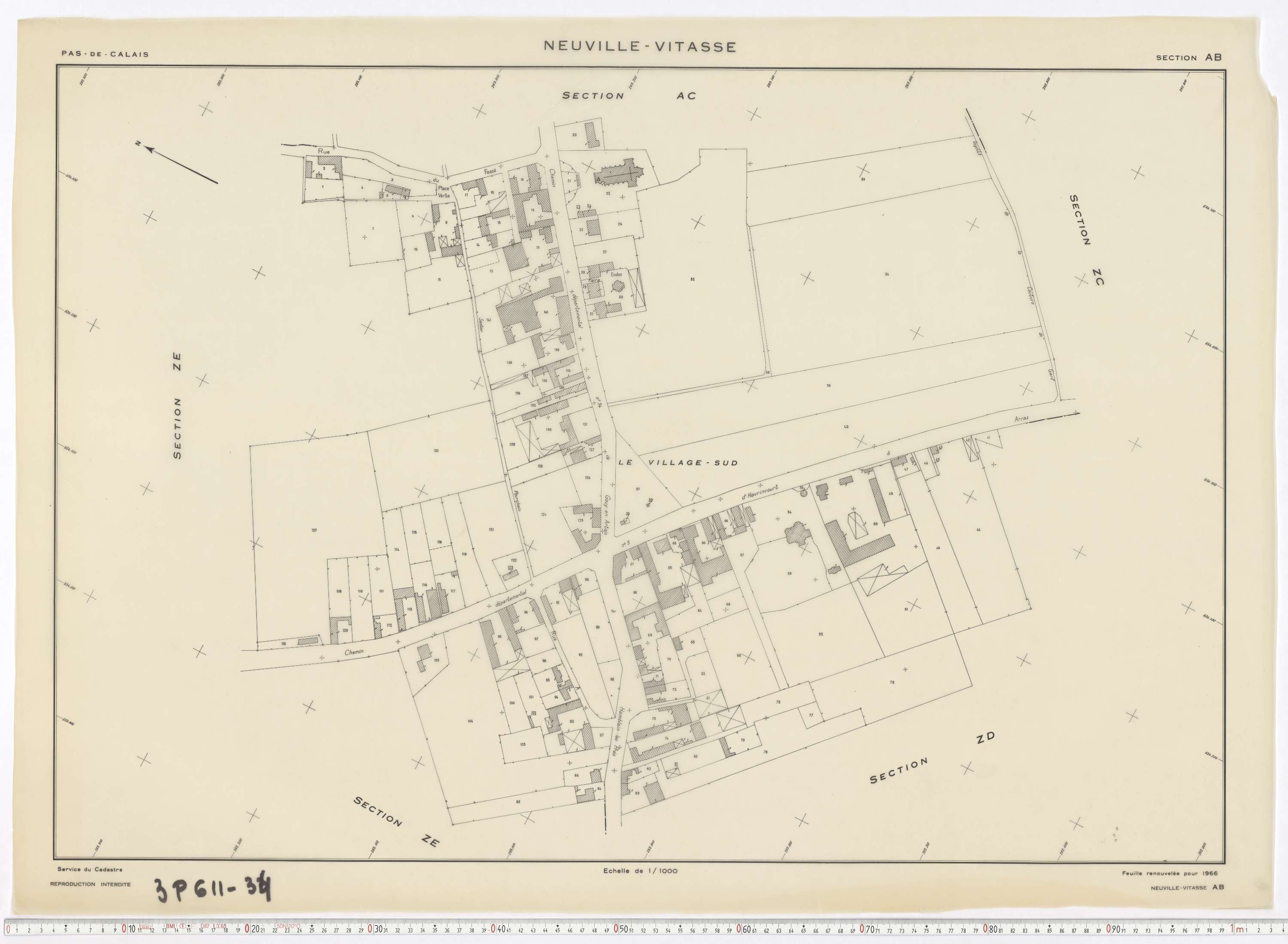 Neuville-Vitasse - Section AB.