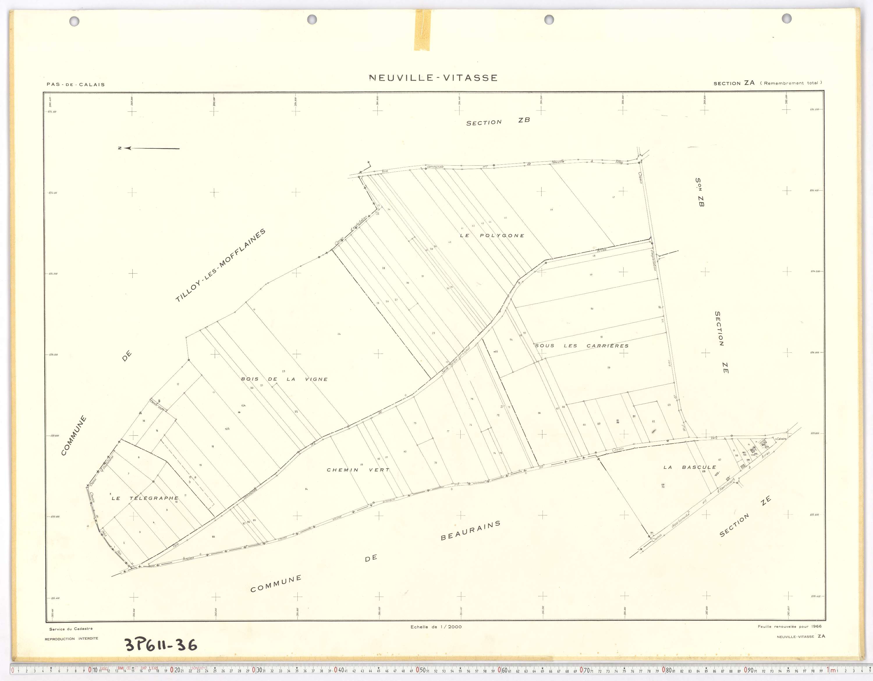Neuville-Vitasse - Section ZA.